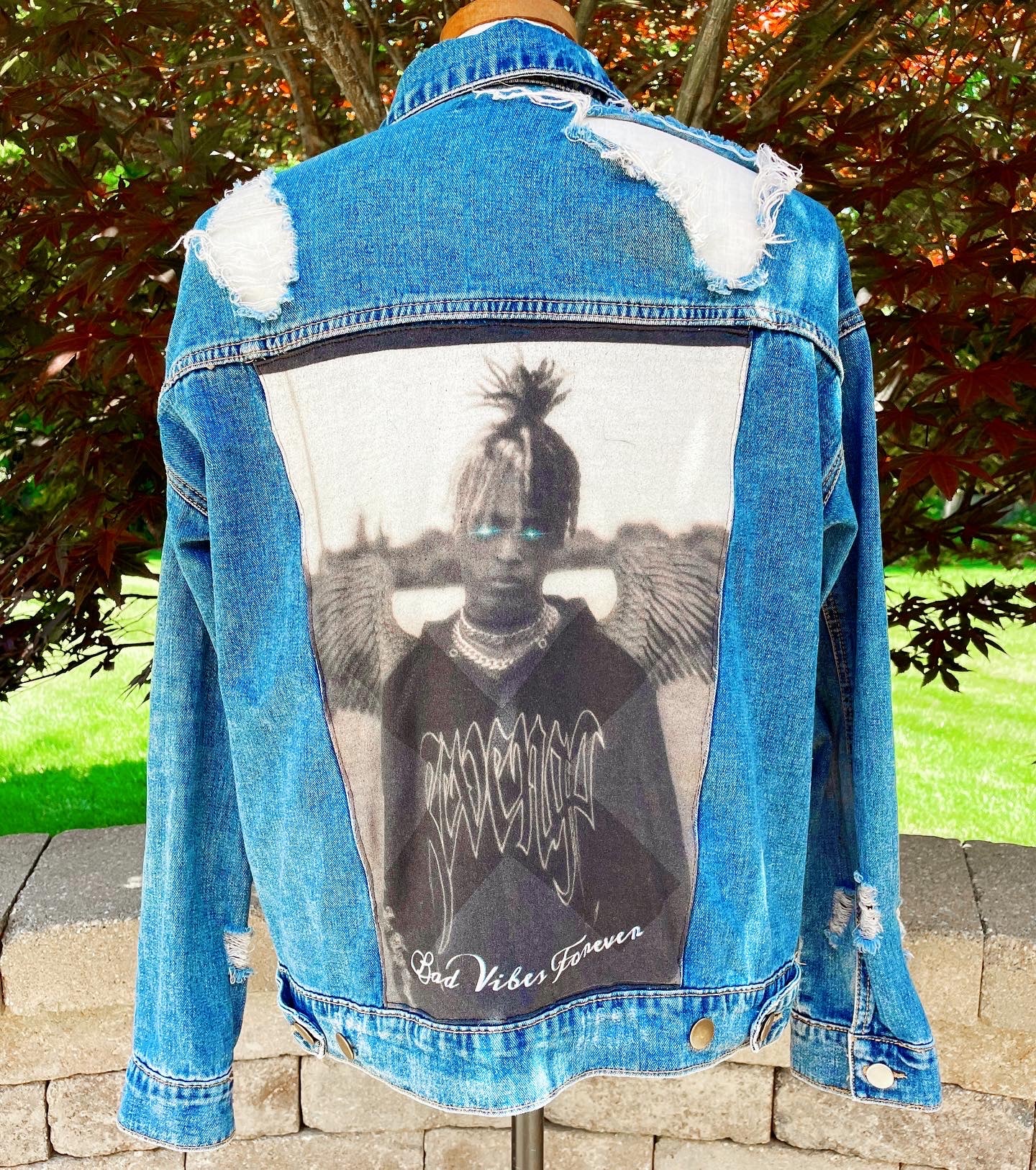 Jean cheap jacket xxxtentacion