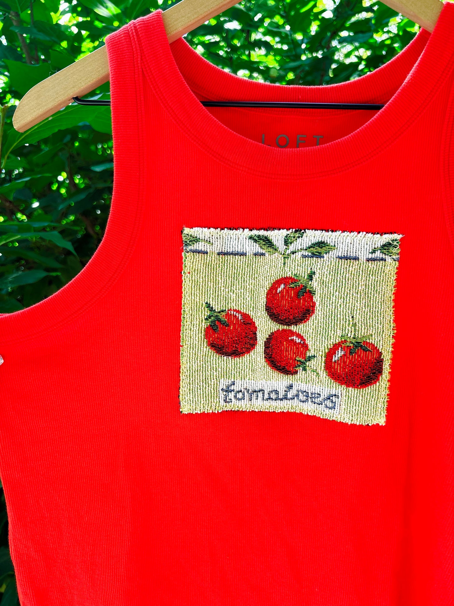 Upcycled Tomato Tank🍅