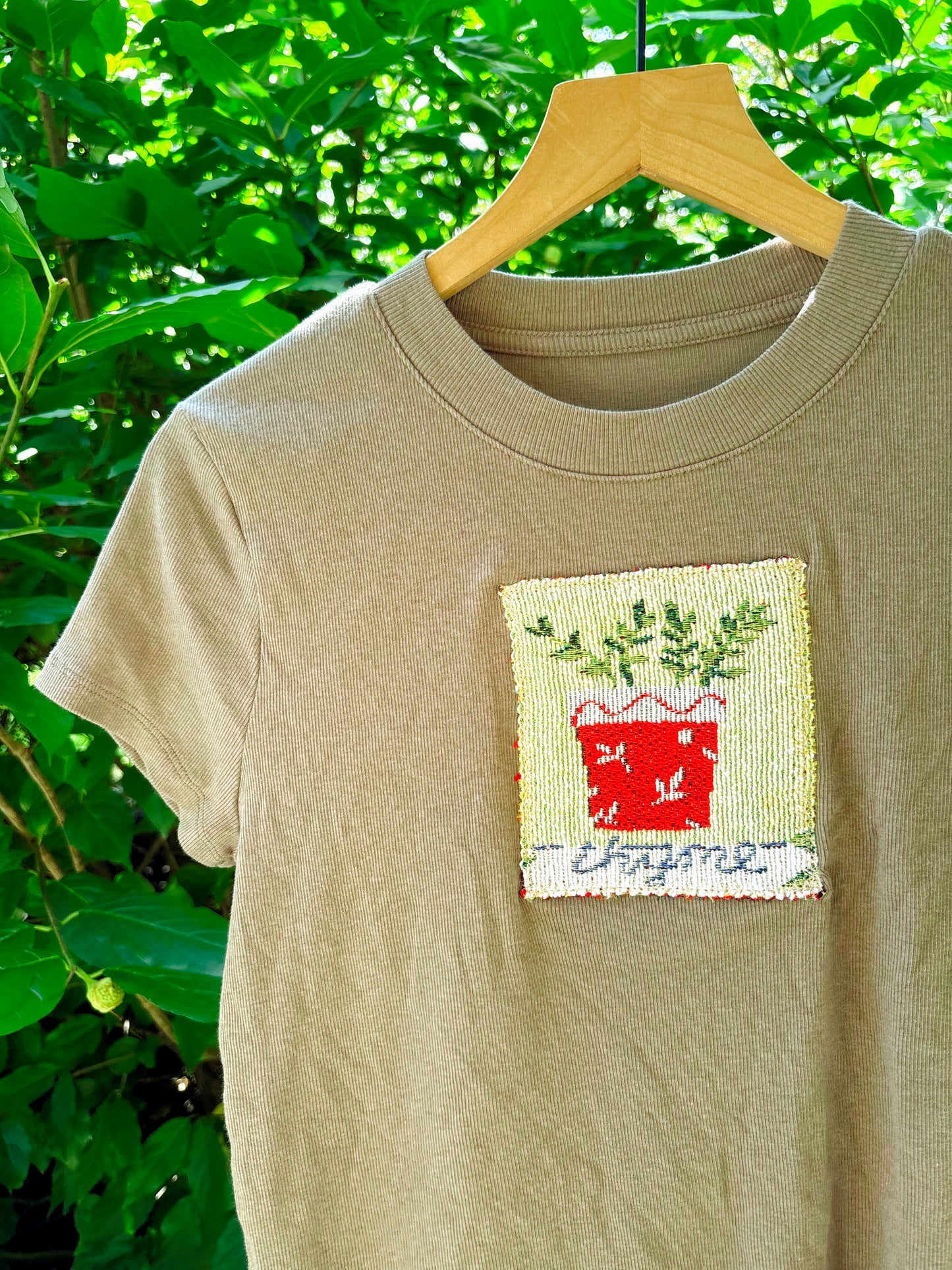 Upcycled Thyme Tee🌿