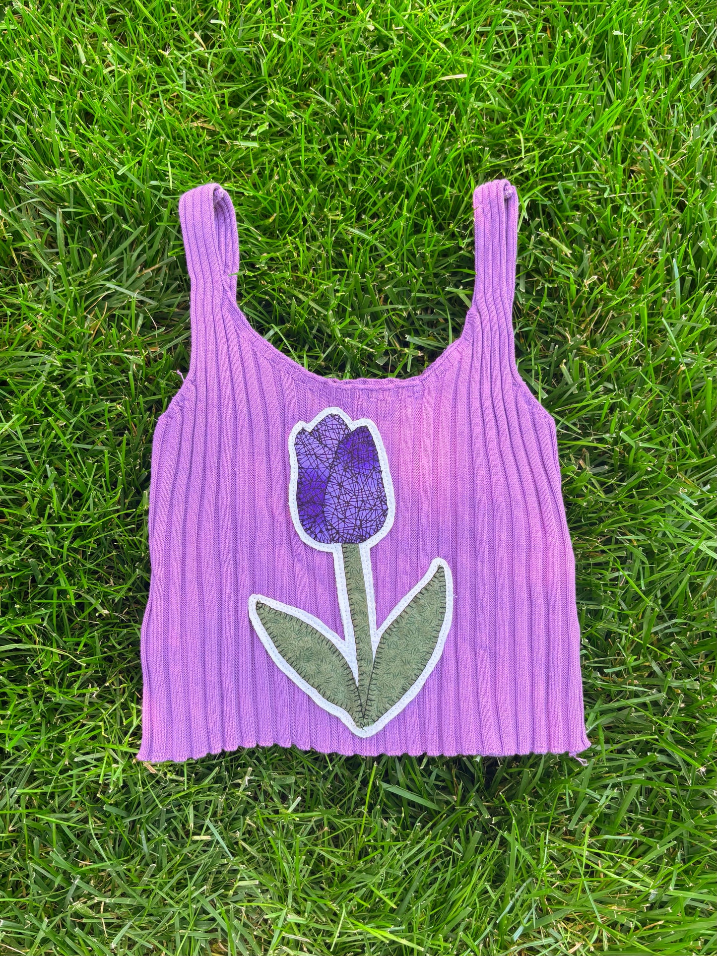 Upcycled Flower Tank