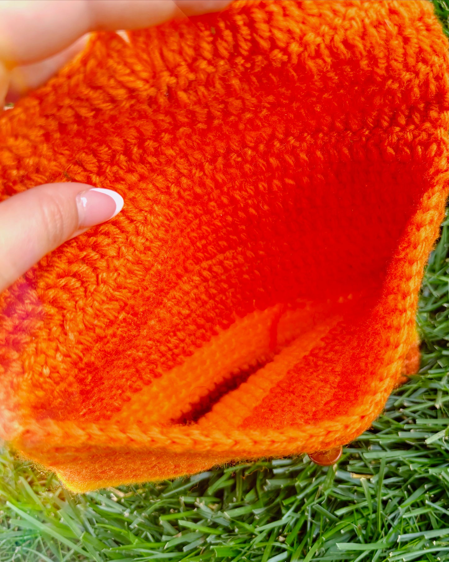 Crochet Cross-Body Bag