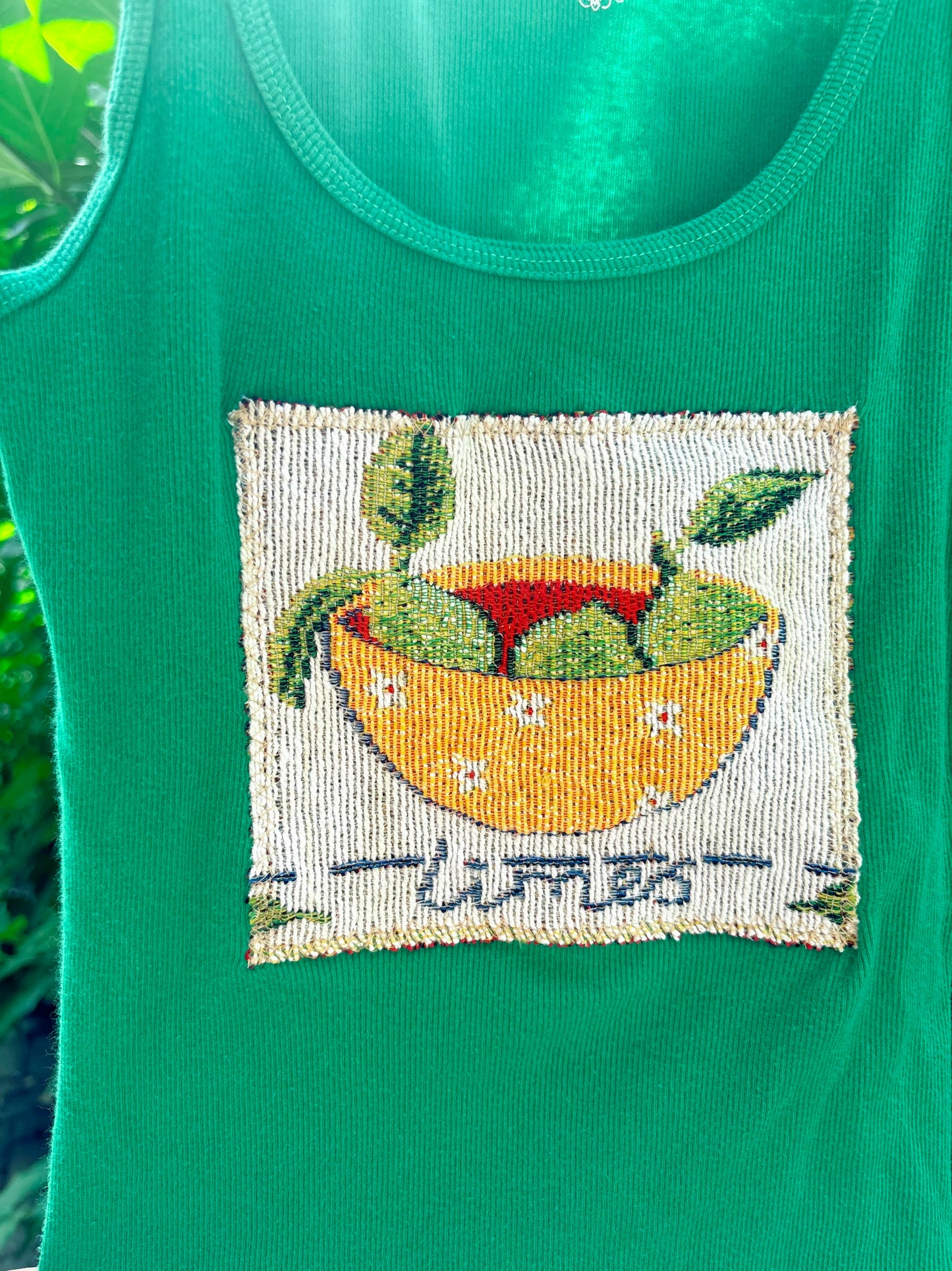 Upcycled Limes Tank🍋🟩