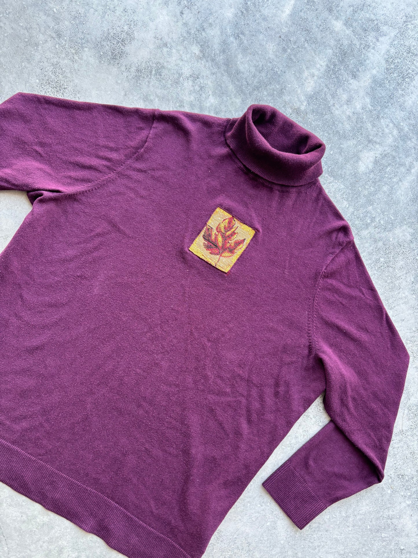 Upcycled Leaf Sweater