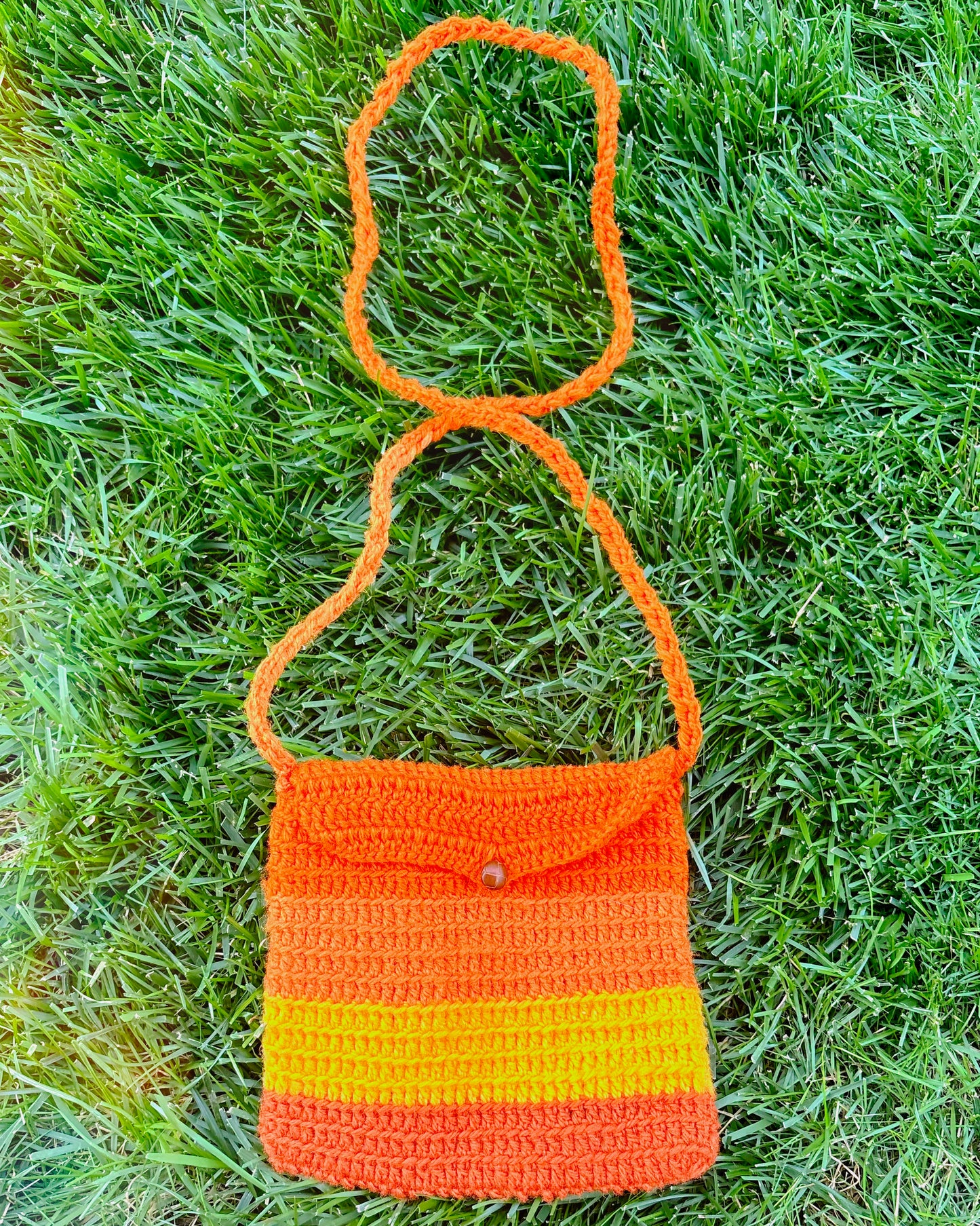 Crochet Cross-Body Bag
