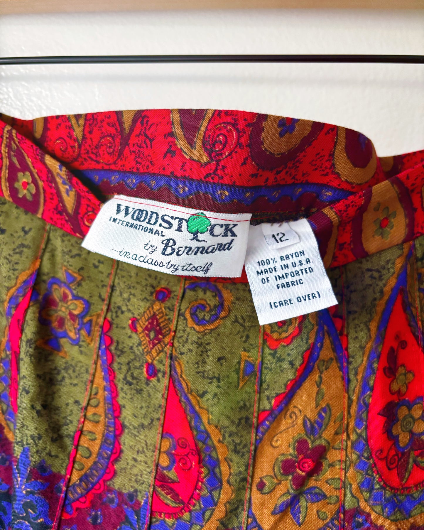 Vintage Woodstock Skirt