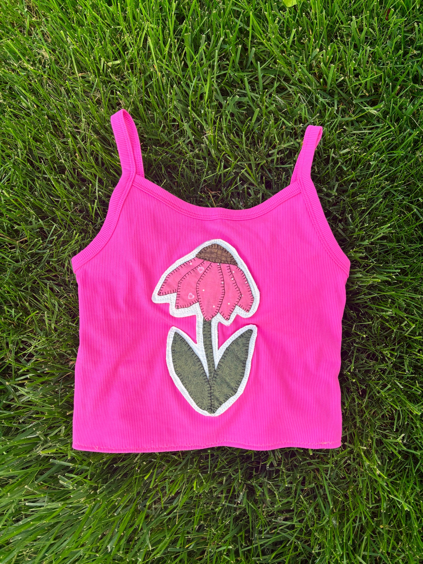 Upcycled Flower Tank