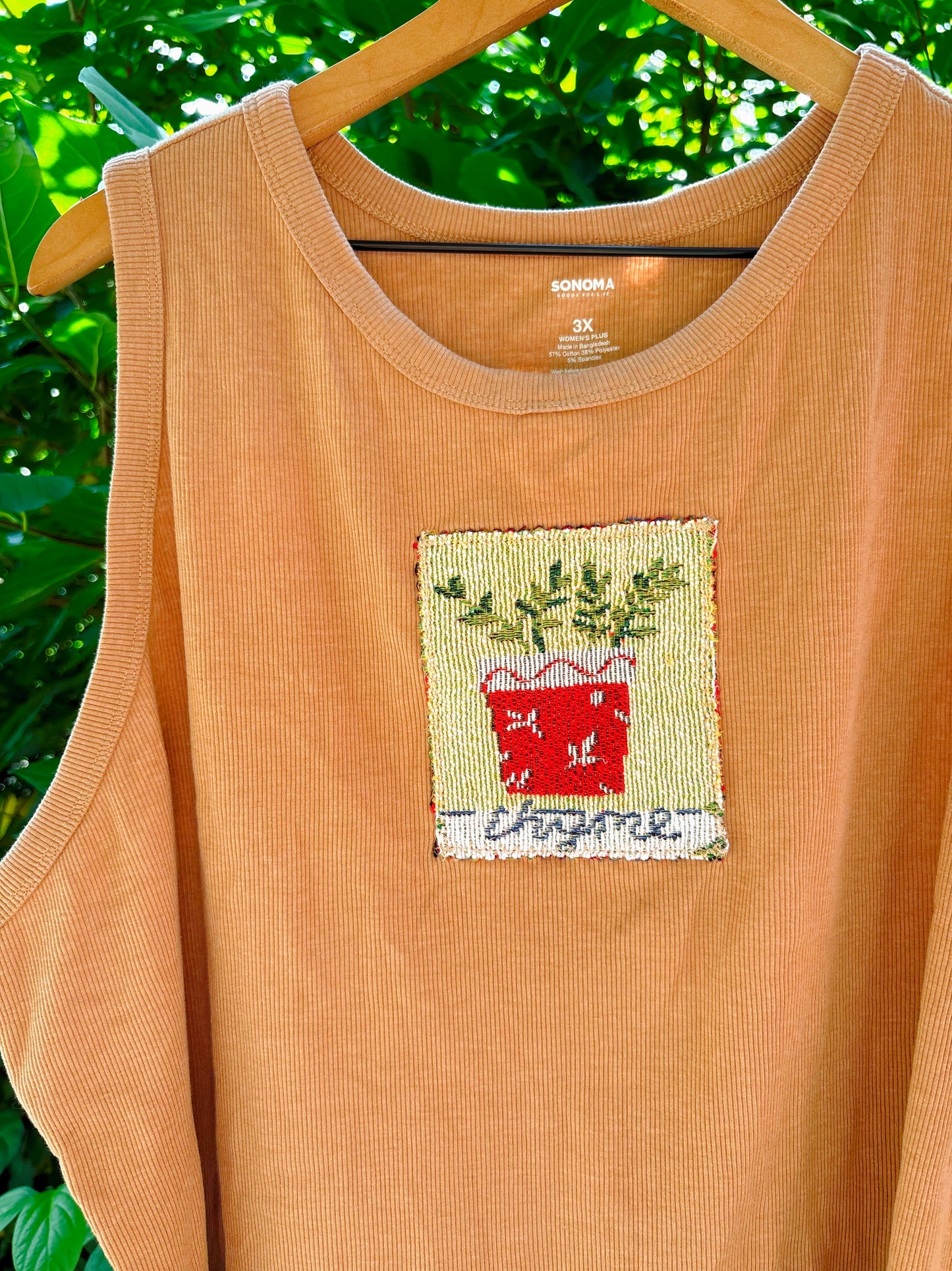 Upcycled Thyme Tank🌿