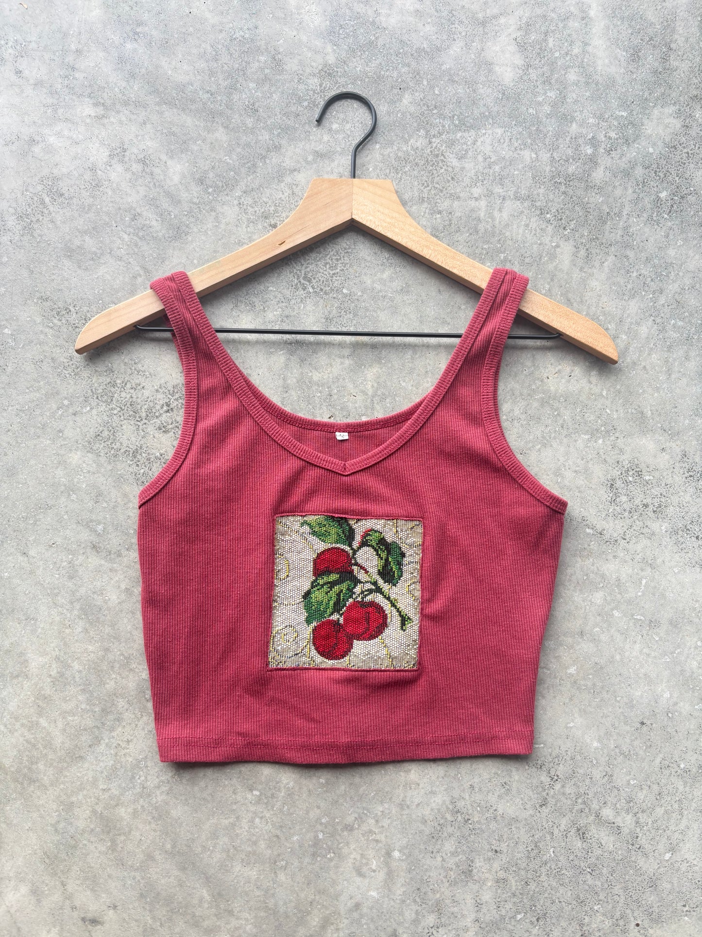 Upcycled Plums Tank