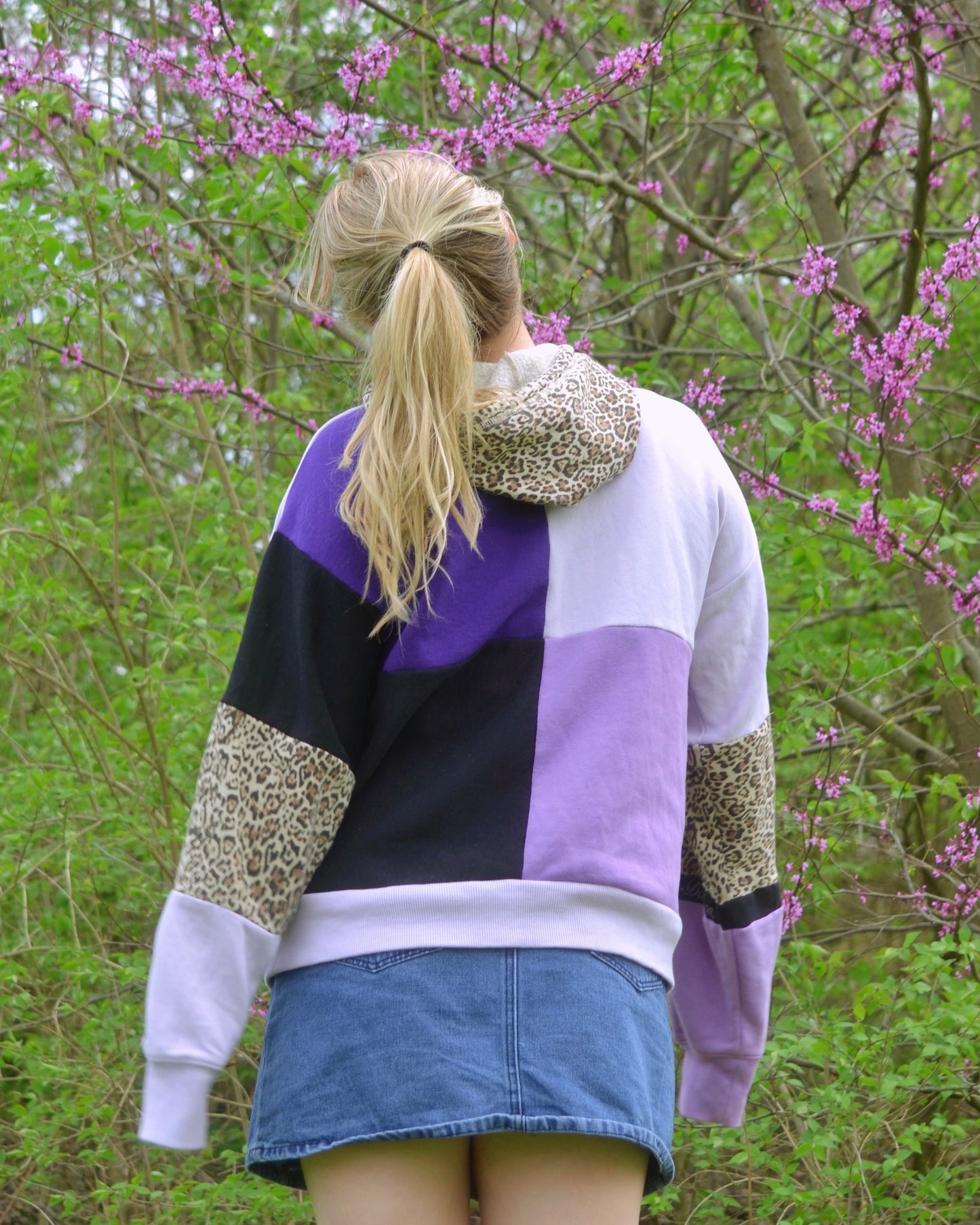 Patchwork Harley Hoodie
