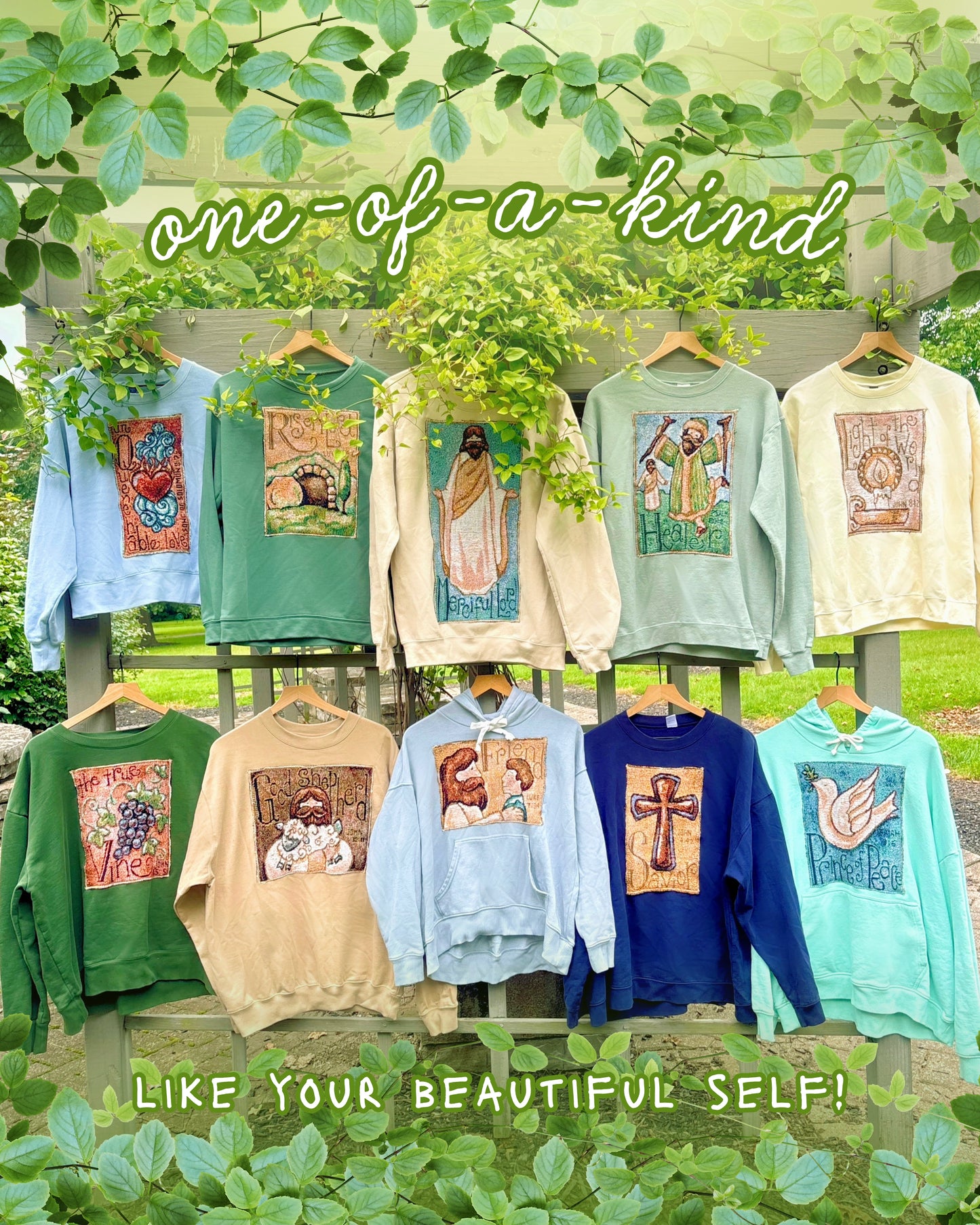 Bread of Life Upcycled Crewneck 🥖