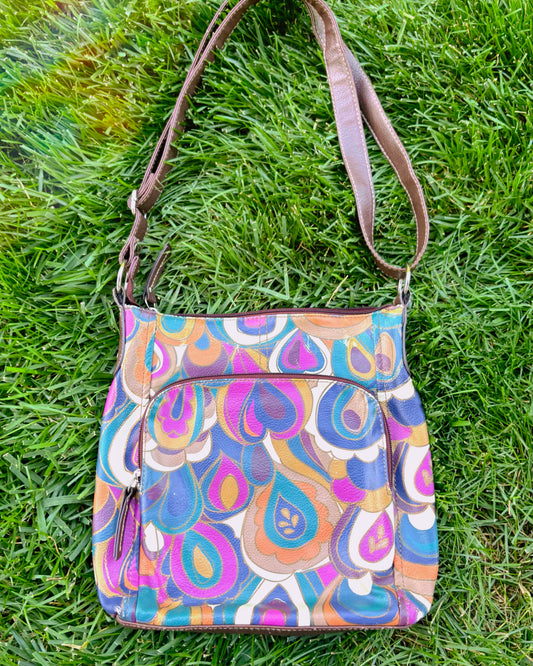Groovy Faux Leather Bag