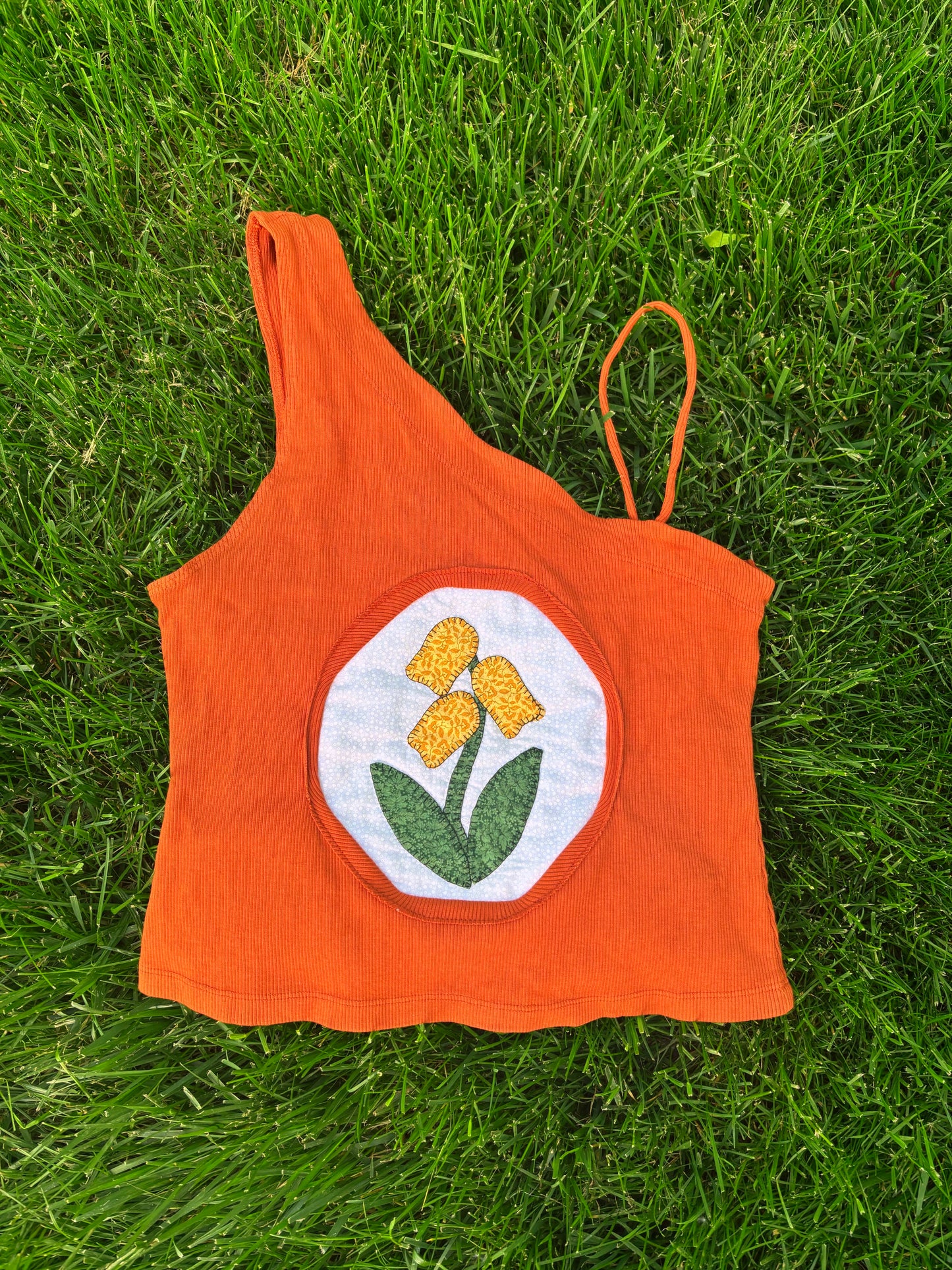 Upcycled Flower Tank