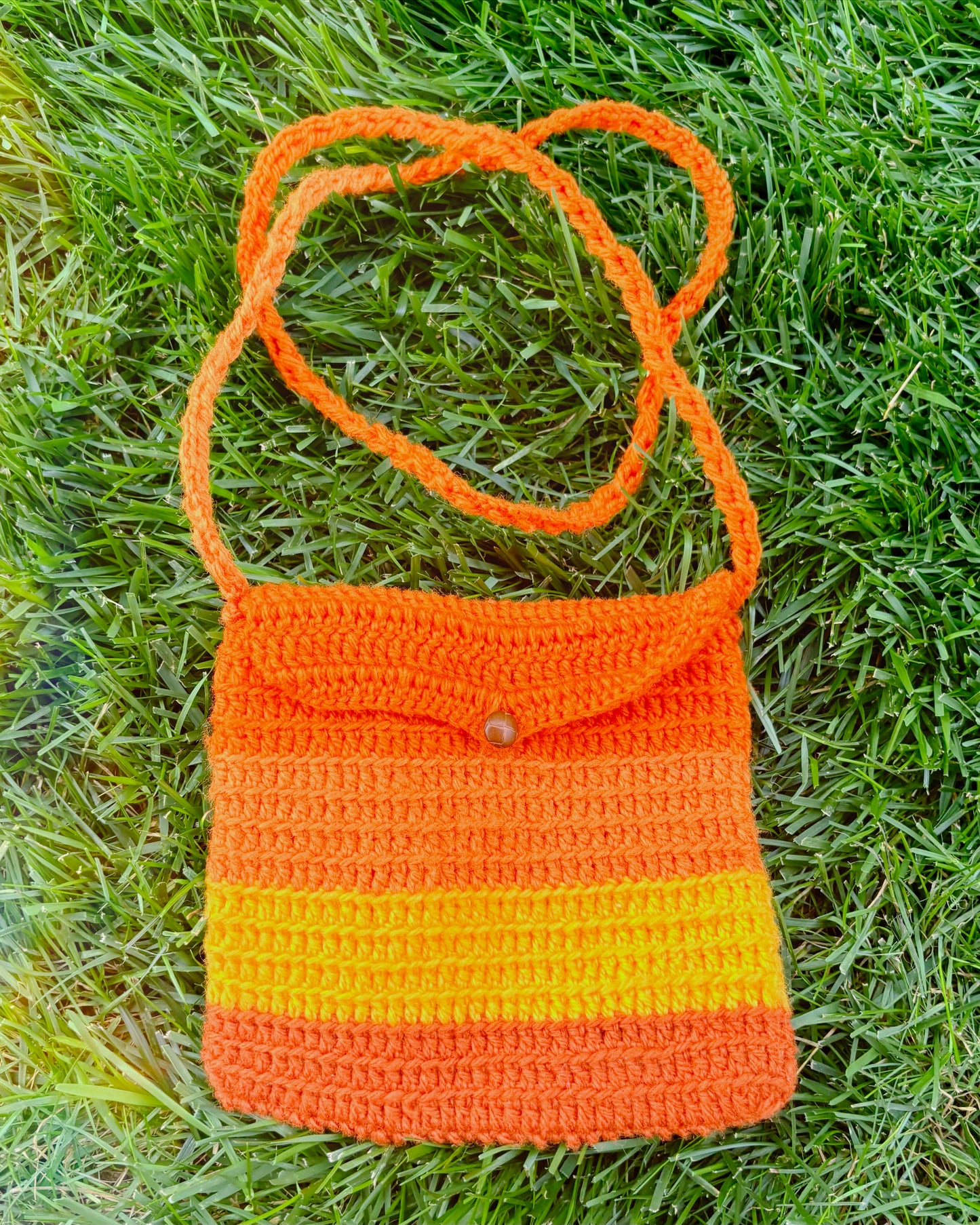 Crochet Cross-Body Bag