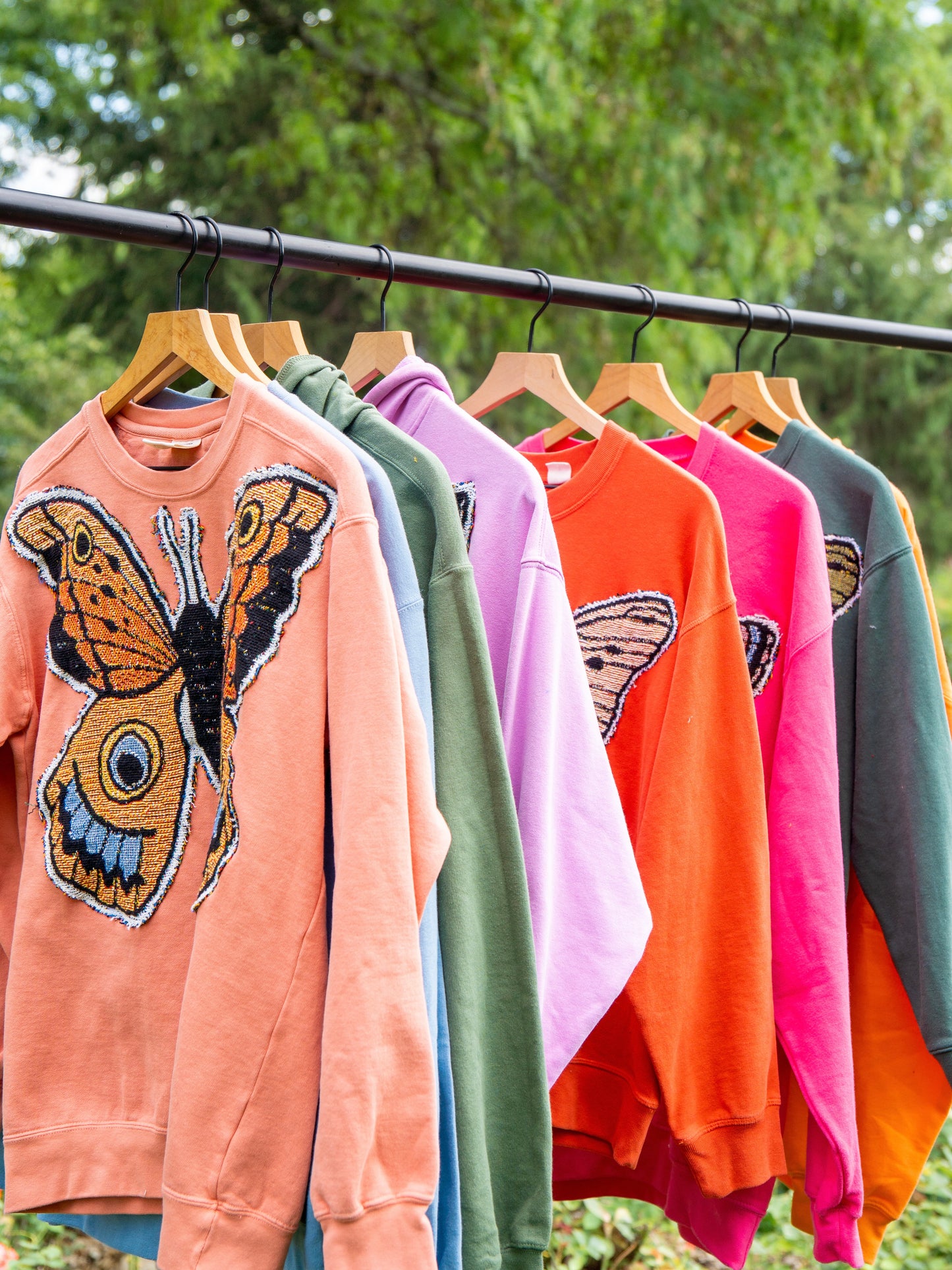 Upcycled Butterfly Sweatshirt