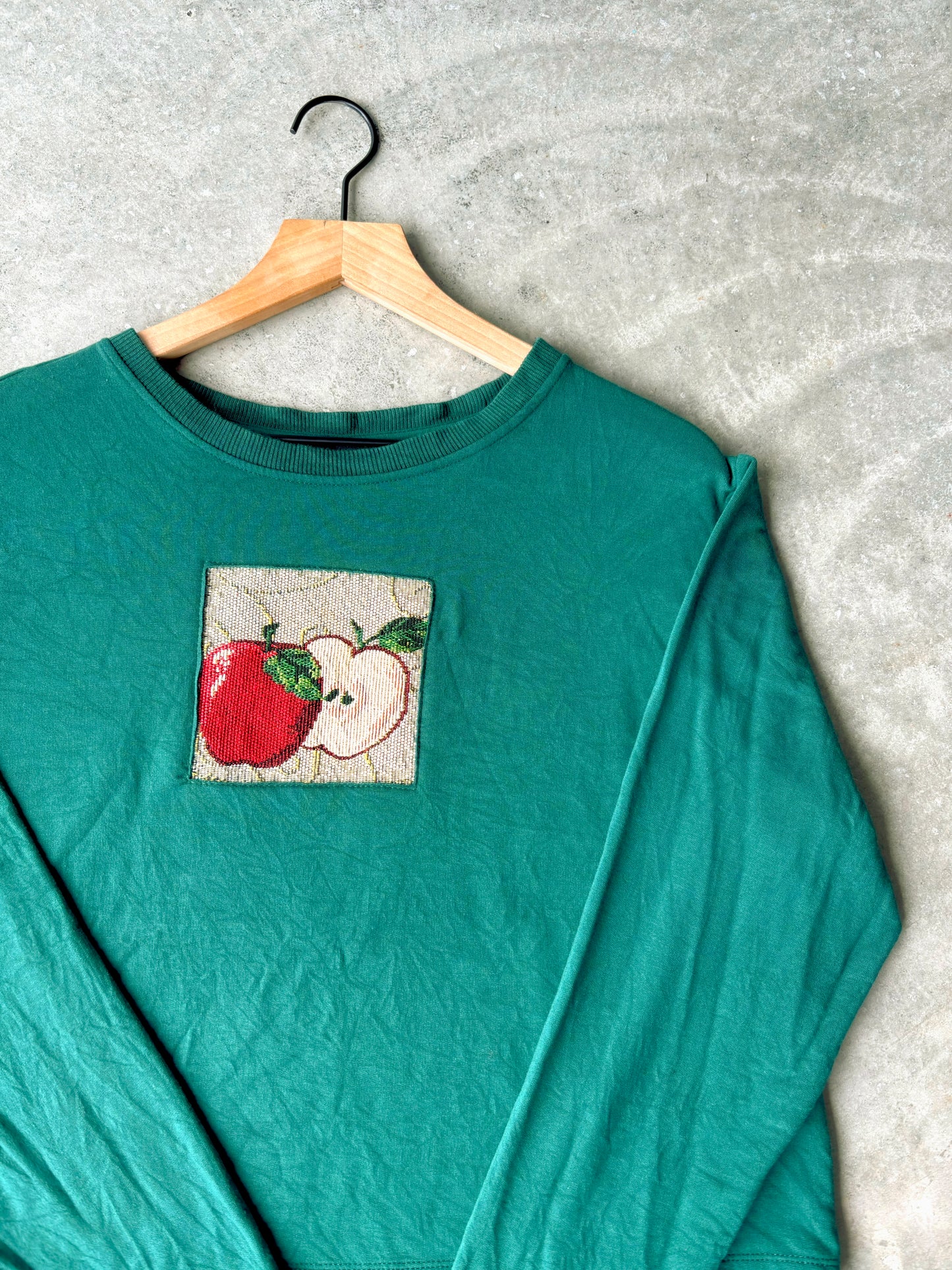 Upcycled Apple Long Sleeve Top