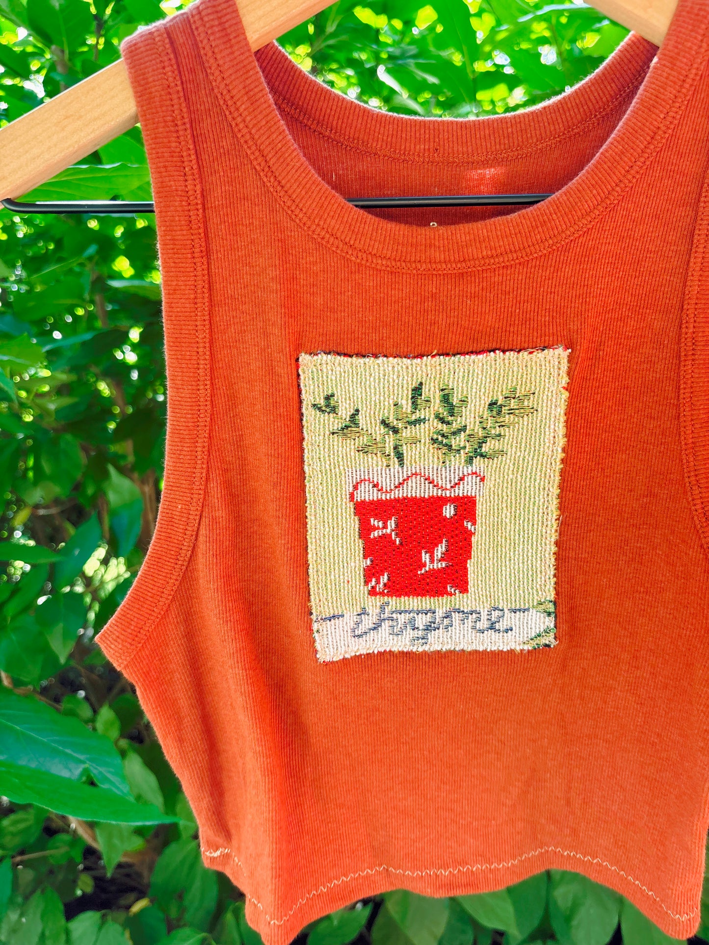 Upcycled Thyme Tank🌿