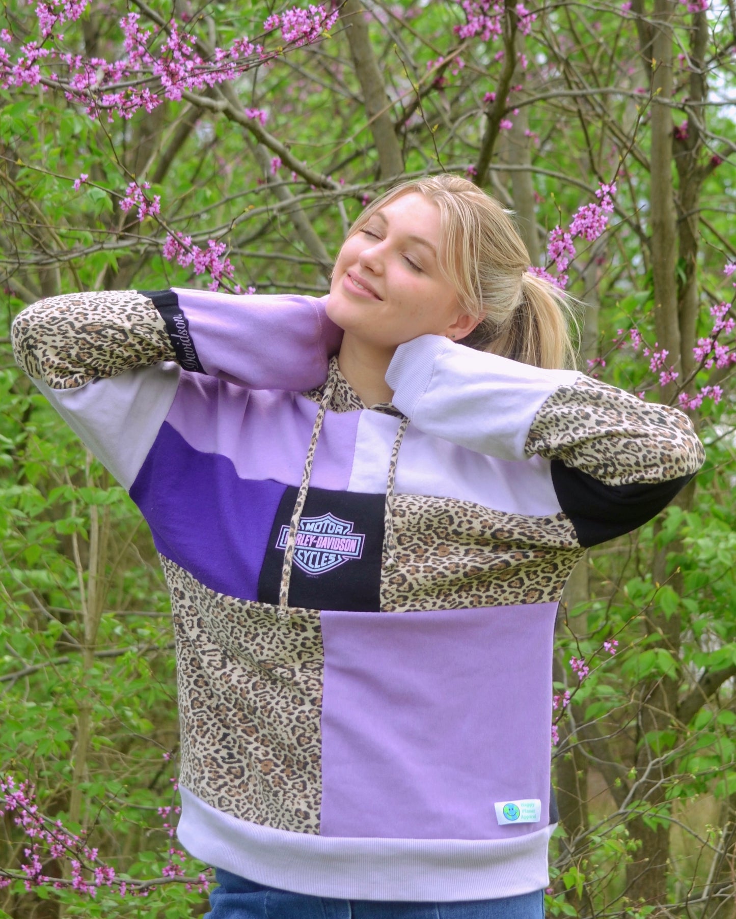 Patchwork Harley Hoodie
