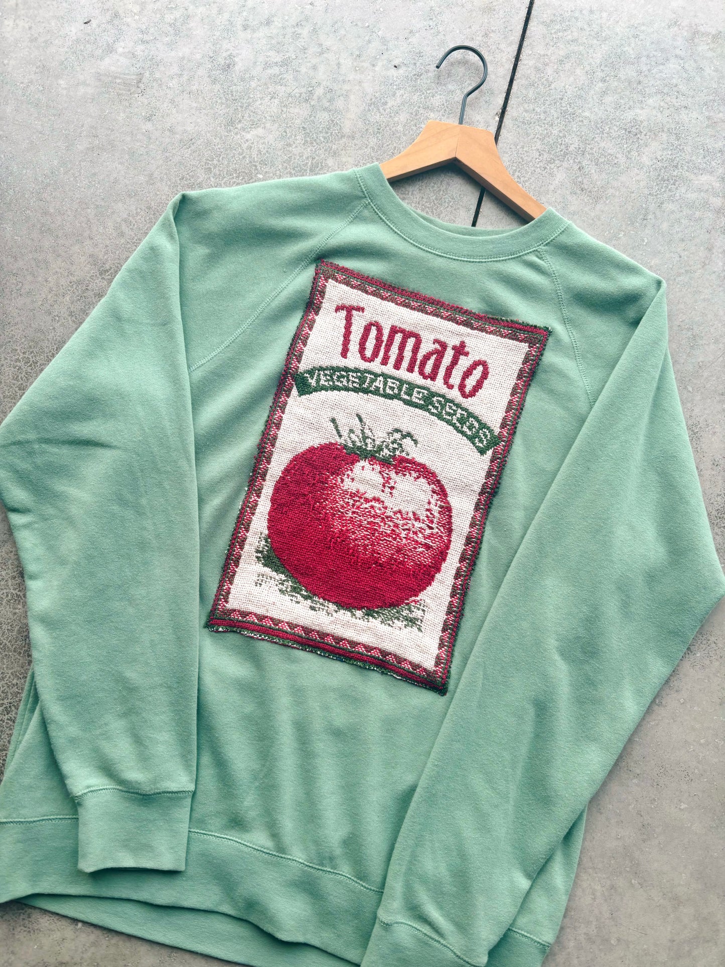 Upcycled Tomato Crewneck