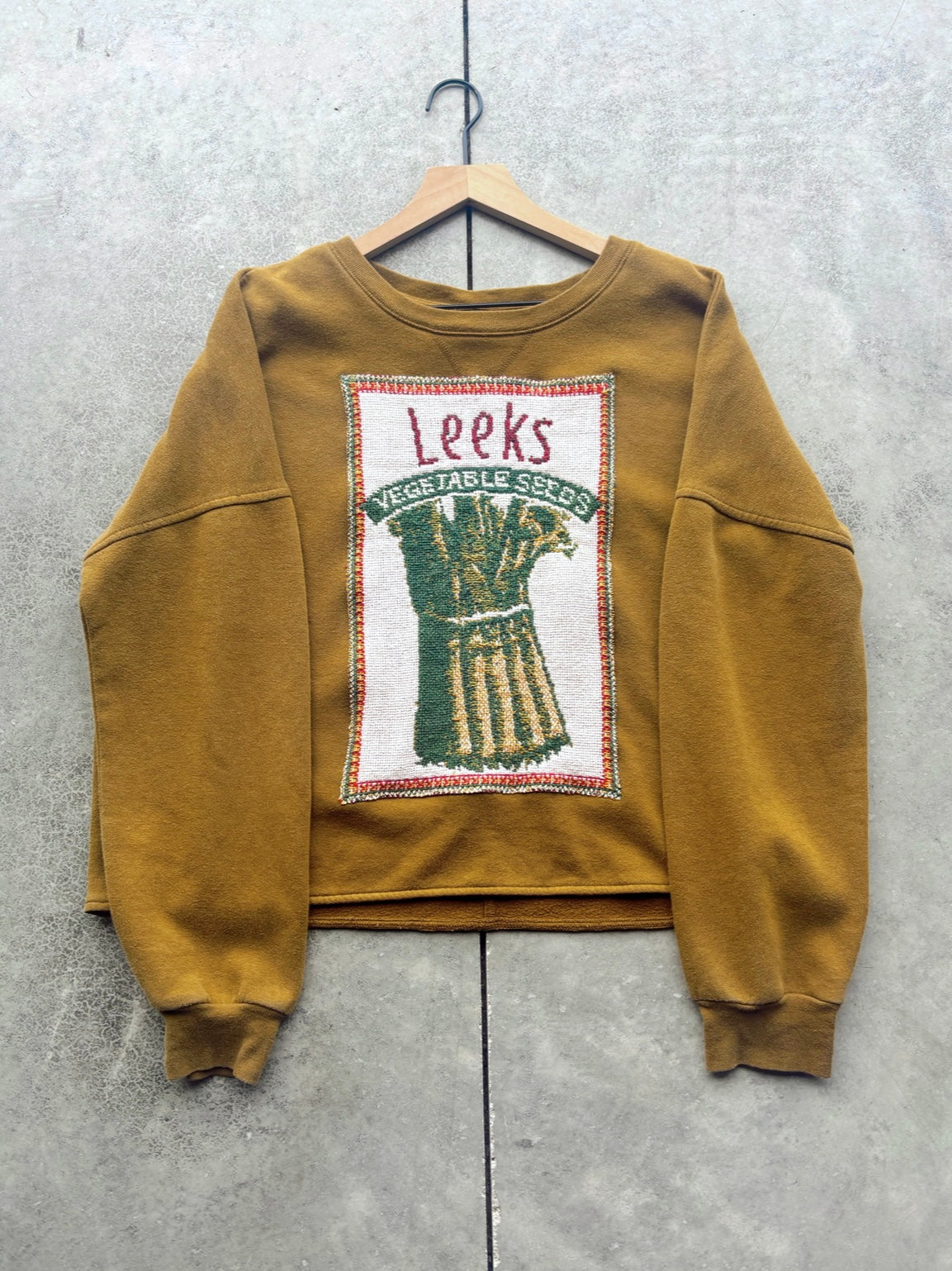 Upcycled Leeks Crewneck