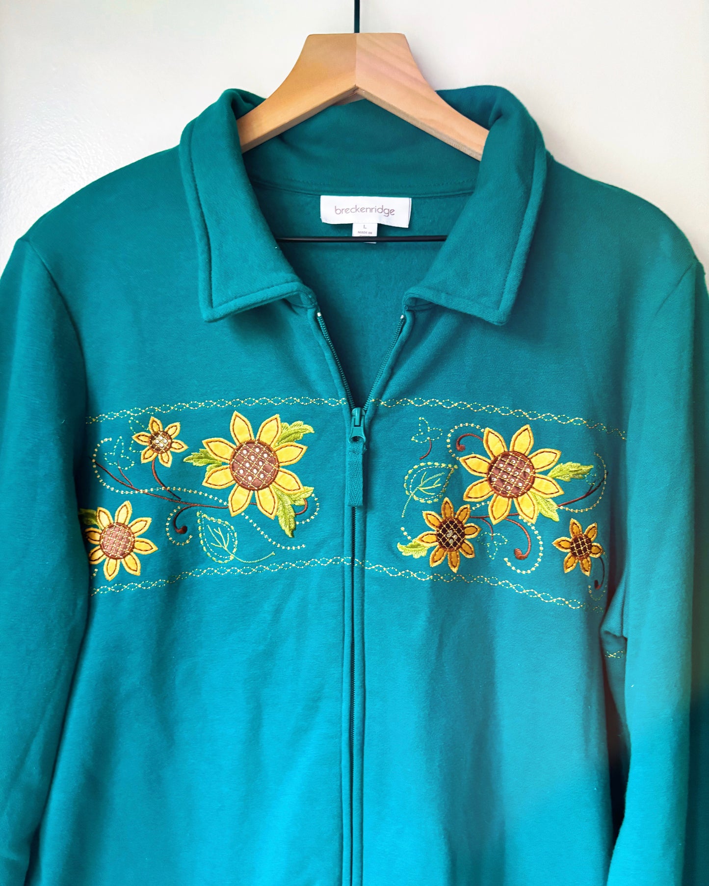 Sunflower Zip-Up