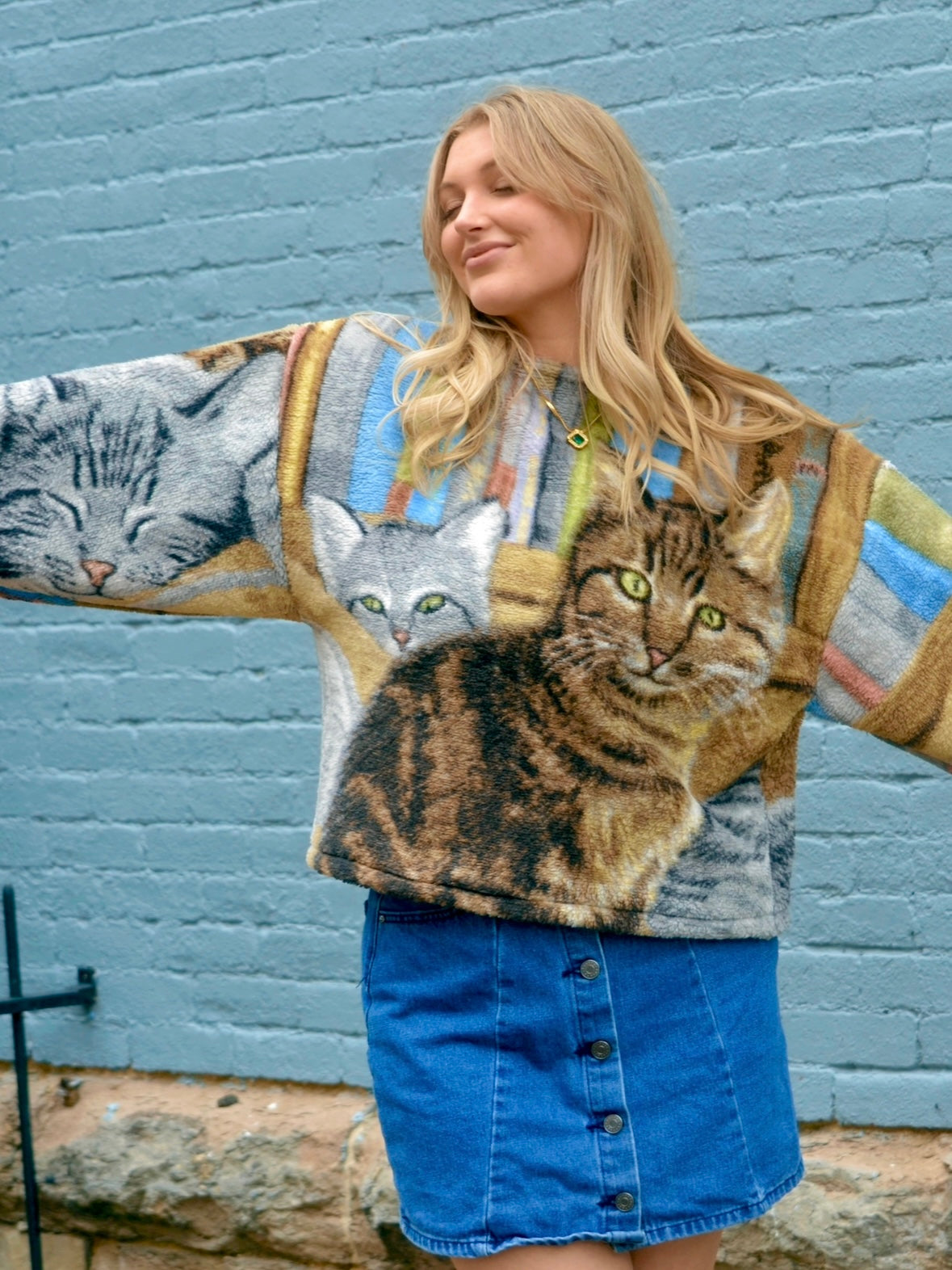 Cat Lover Crewneckđ