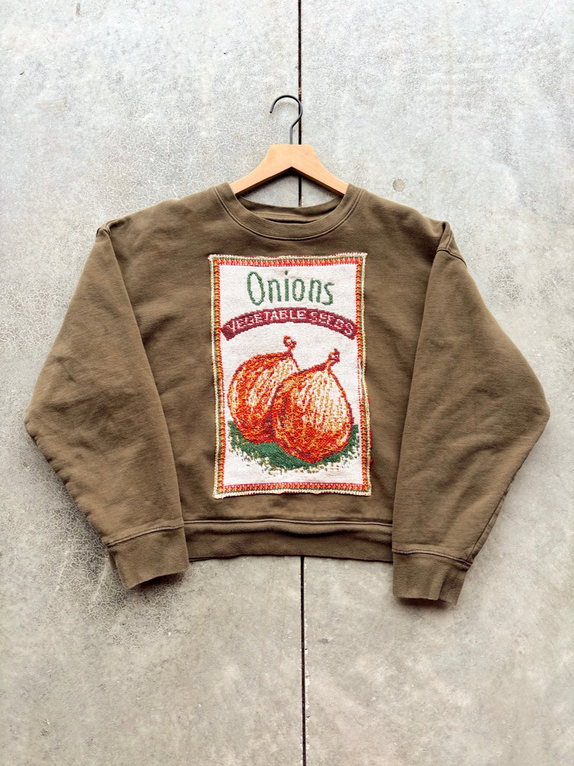 Upcycled Onions Crewneck