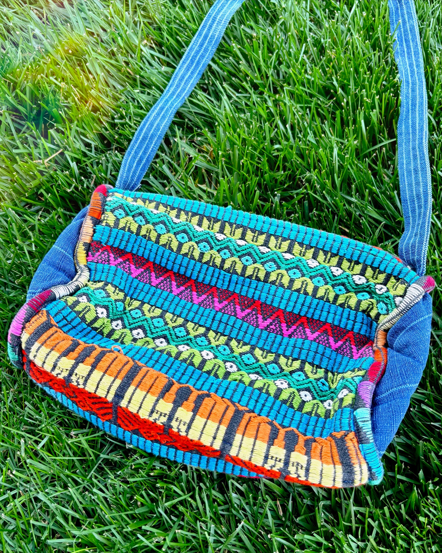 Embroidered Boho Bag