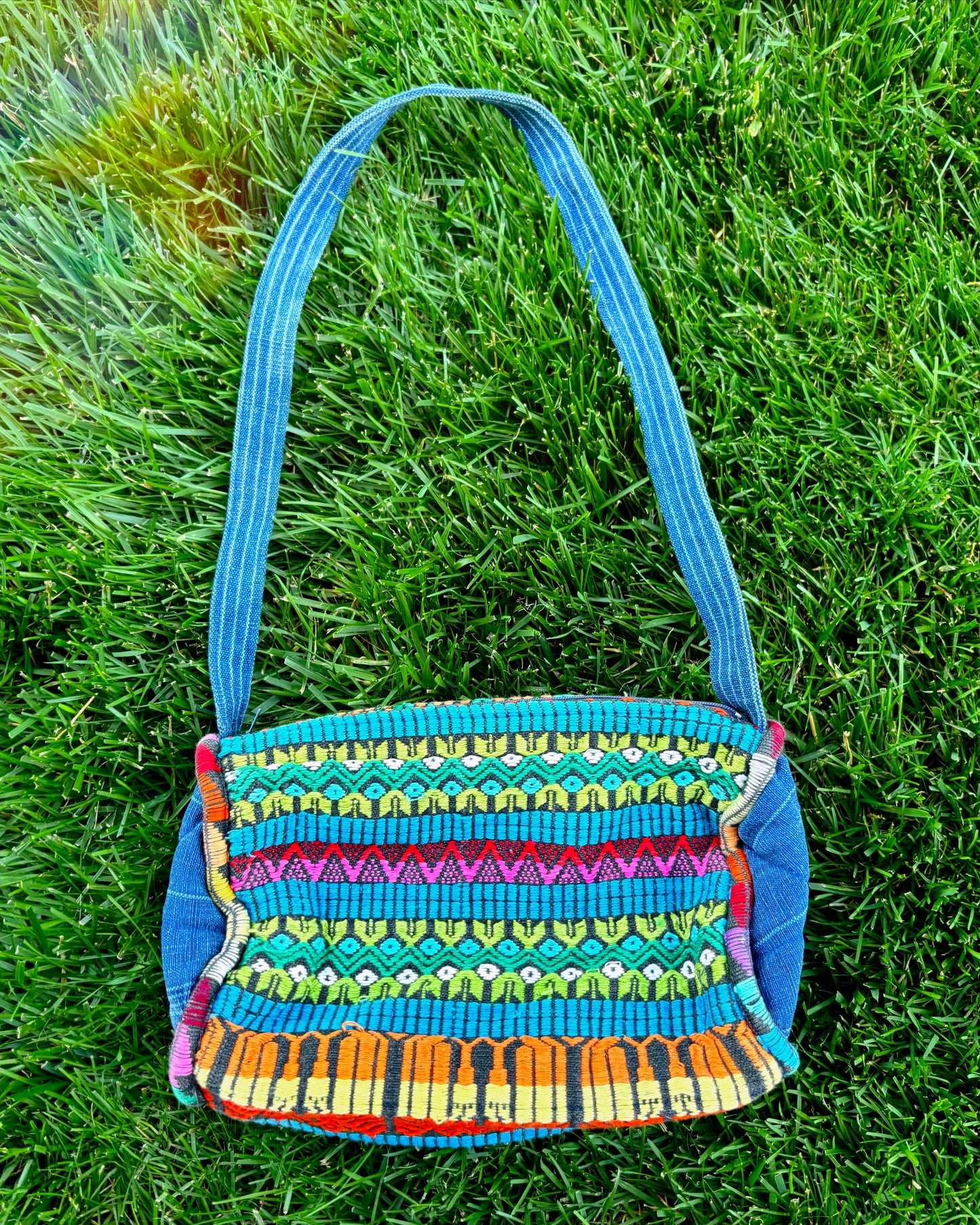 Embroidered Boho Bag