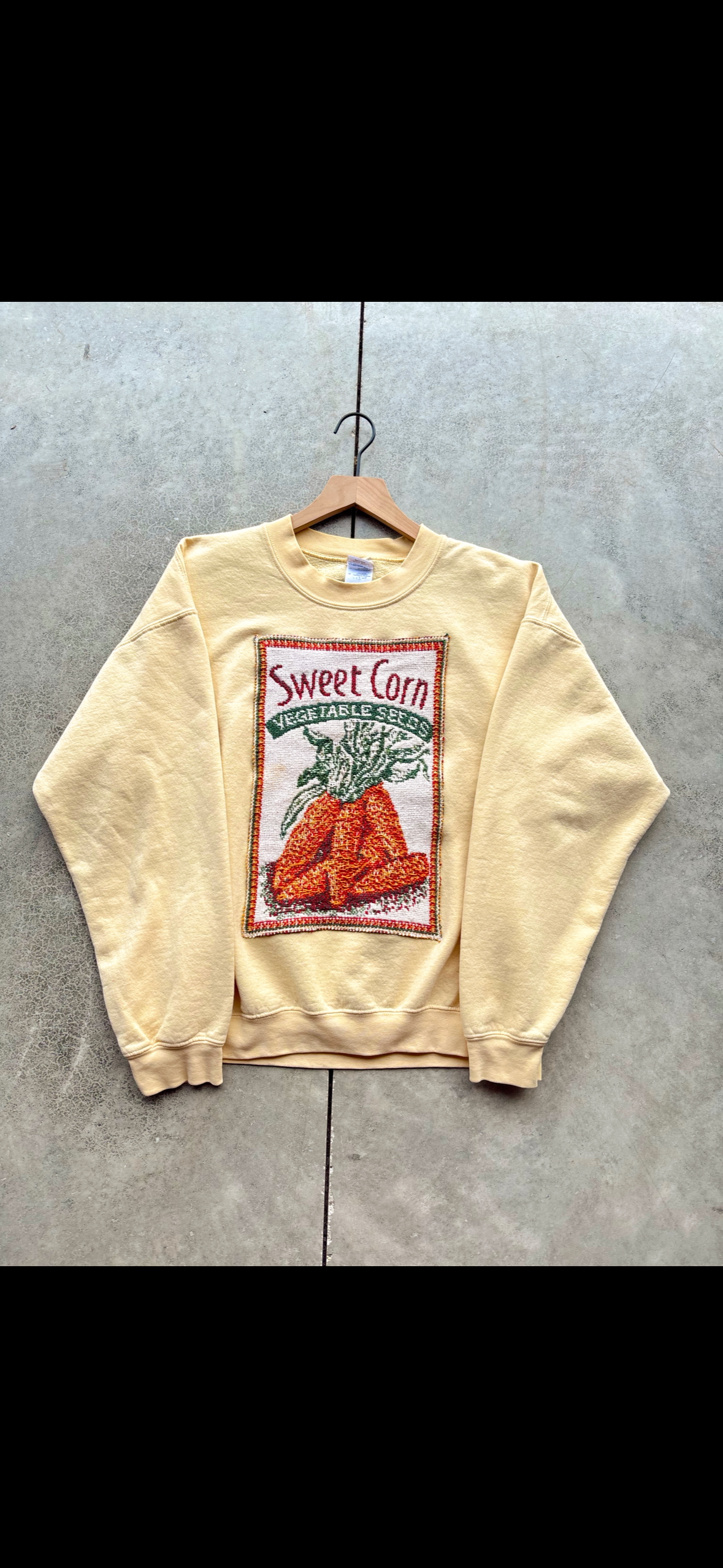 Upcycled Sweet Corn Crewneck