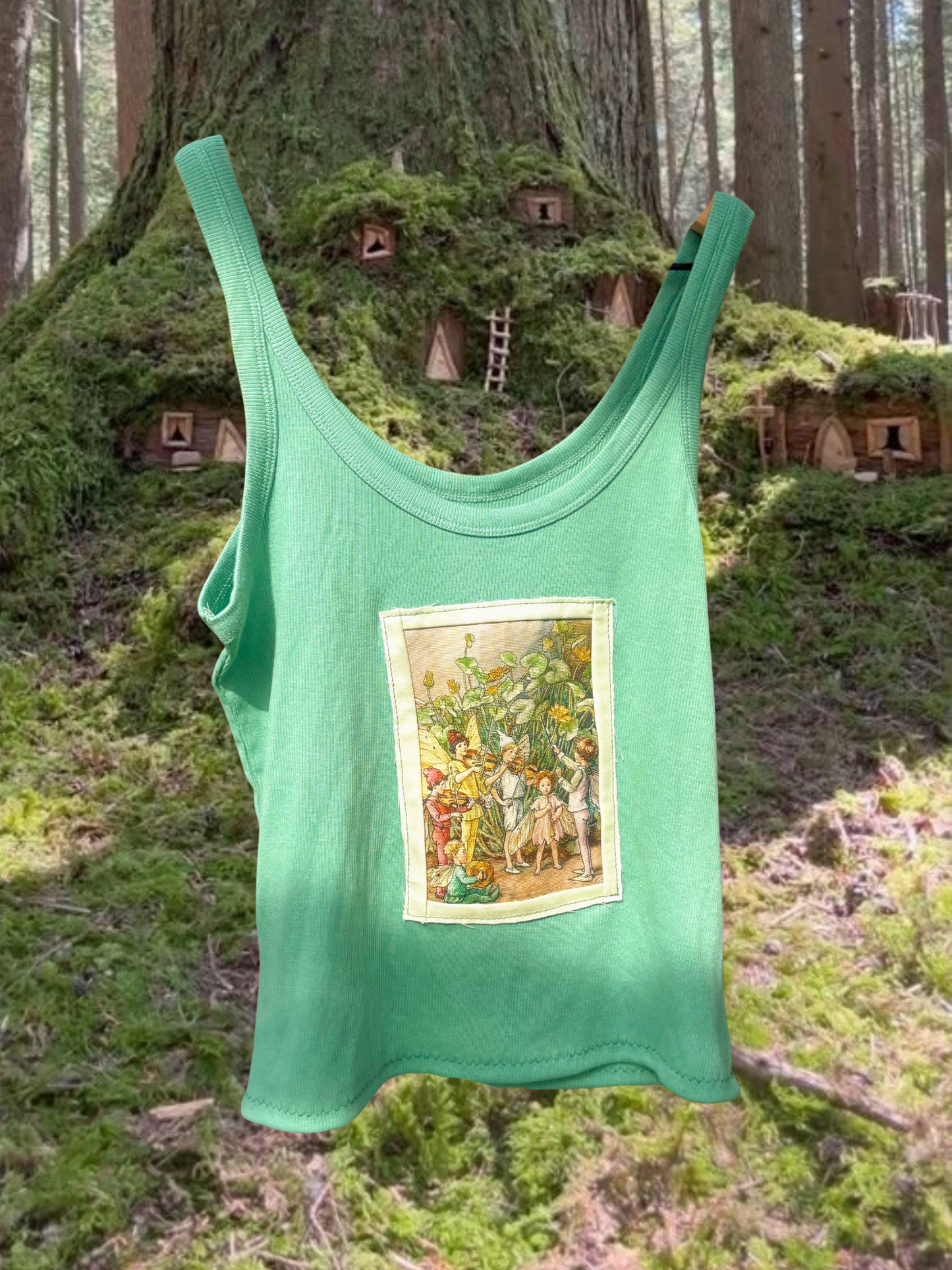 Upcycled Fairy Tank Top