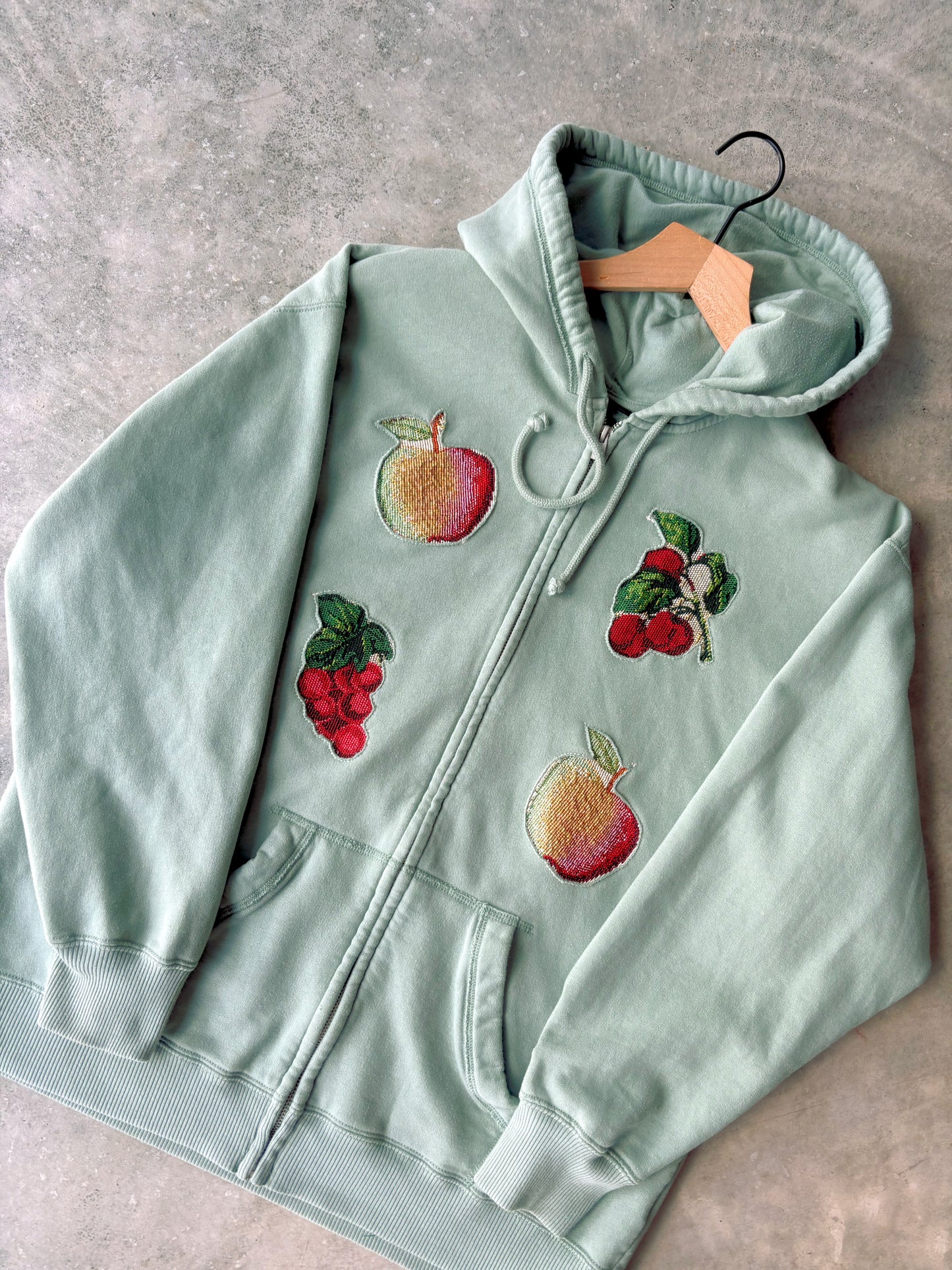 Upcycled Fruits Hoodie