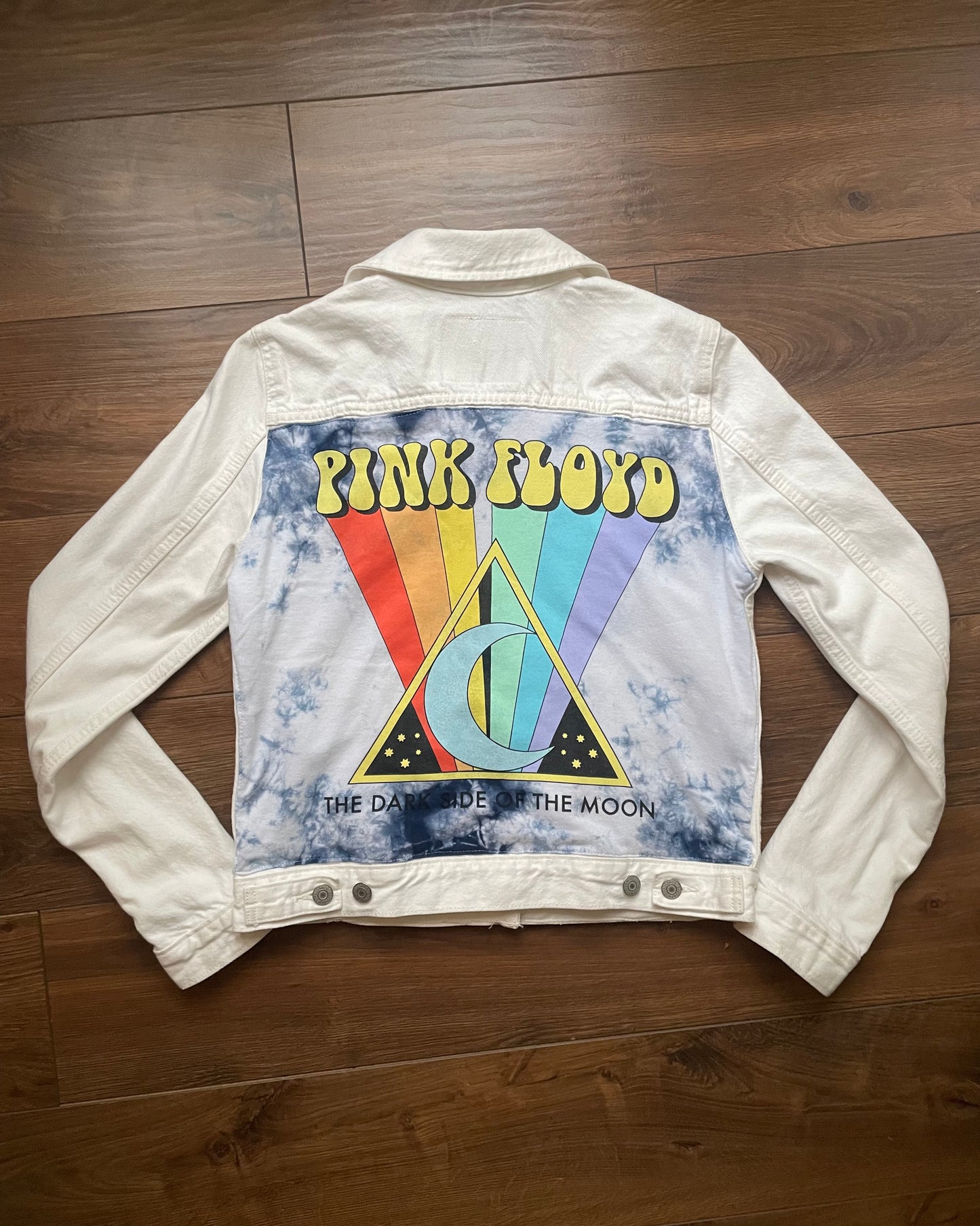 Pink Floyd White Levi's Jacket