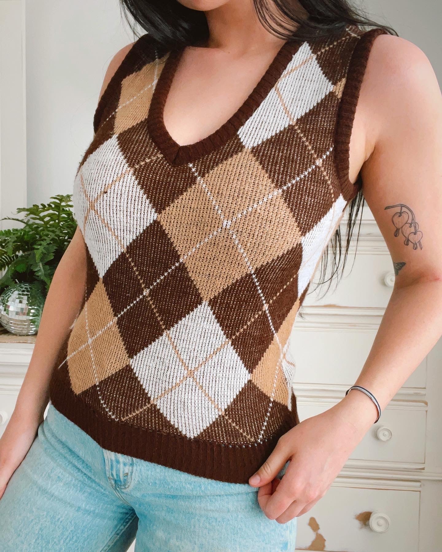 Dotty Man Sweater Vest