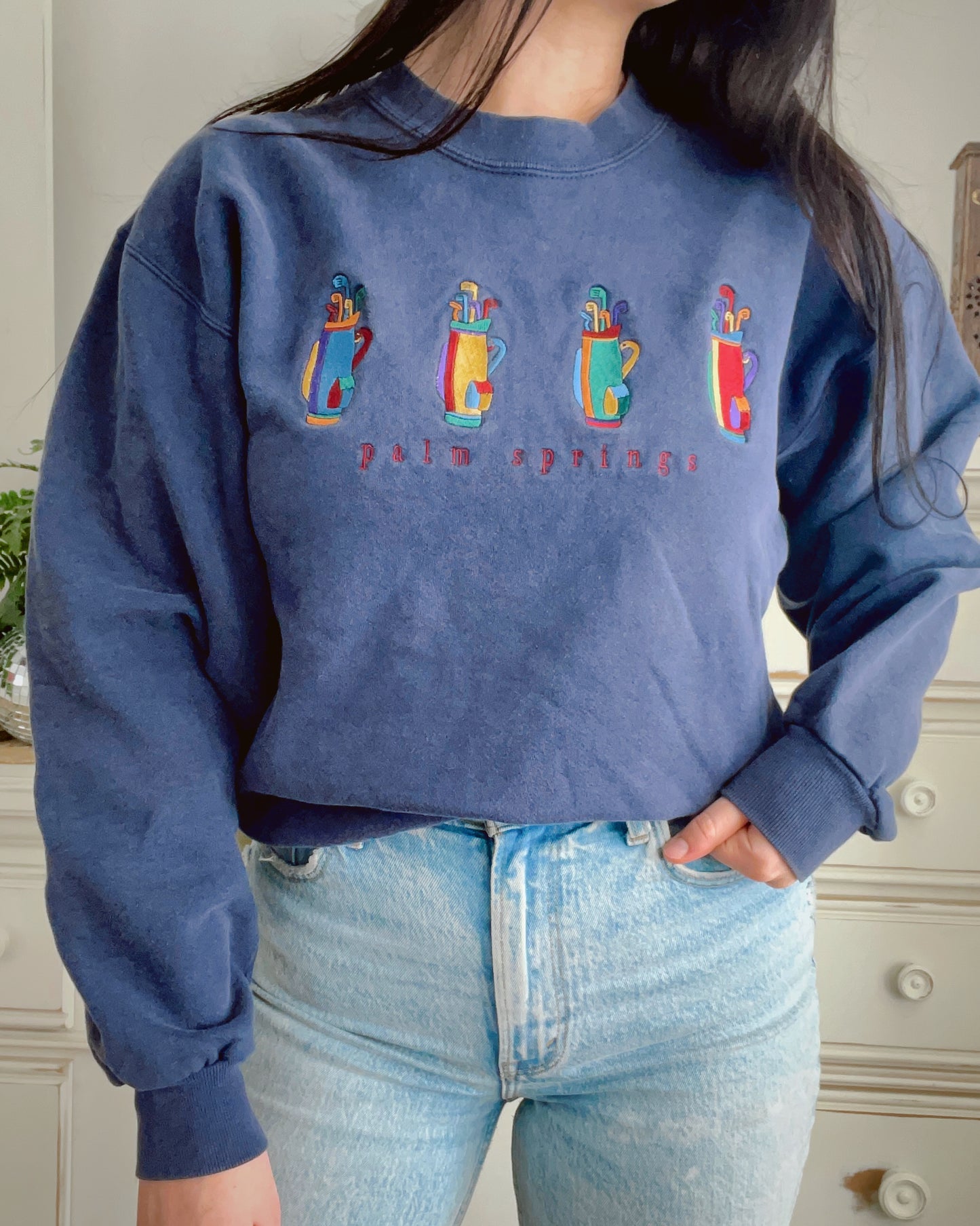 Vintage Palm Springs Golf Crewneck