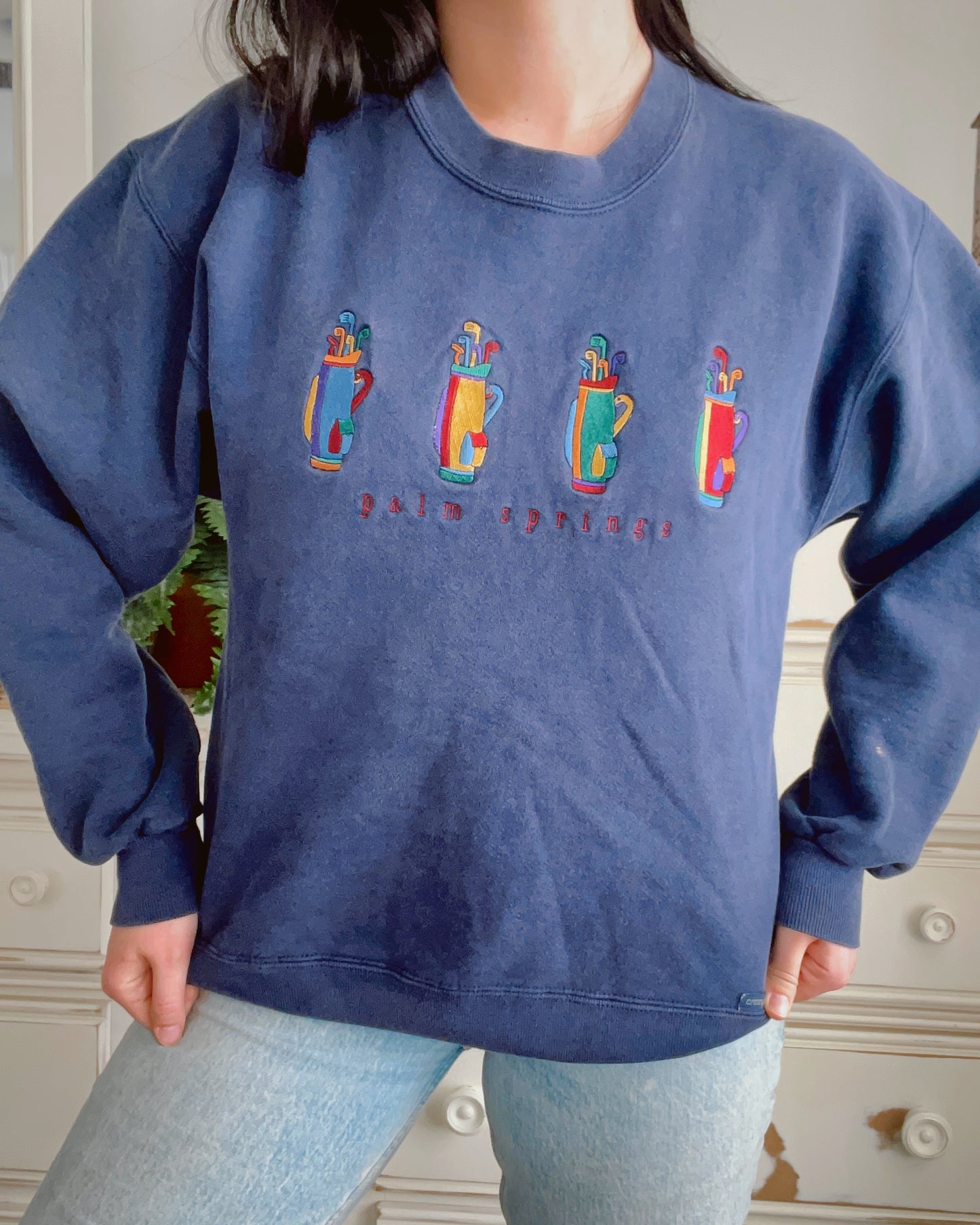Vintage Palm Springs Golf Crewneck