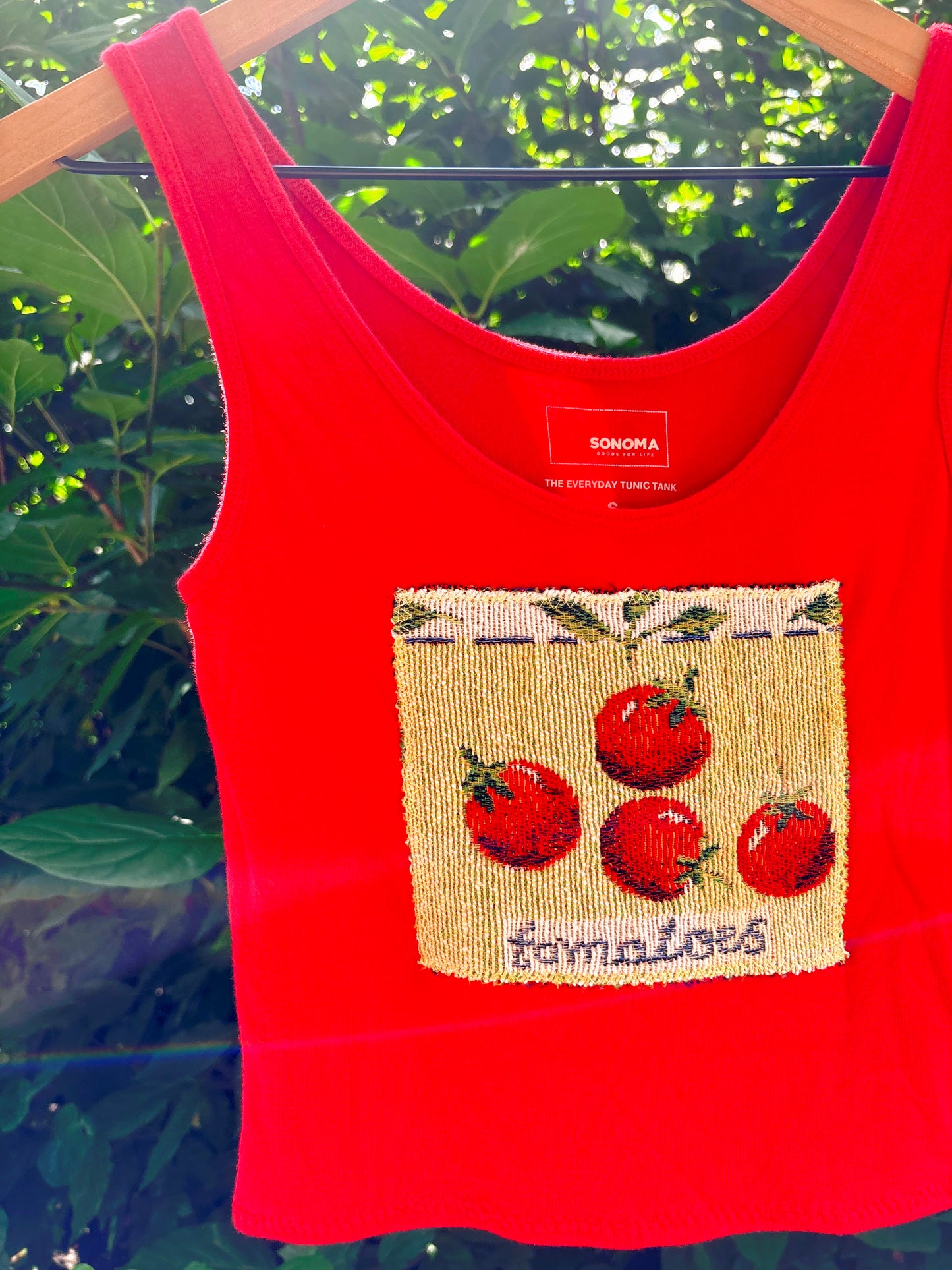 Upcycled Tomato Tank🍅