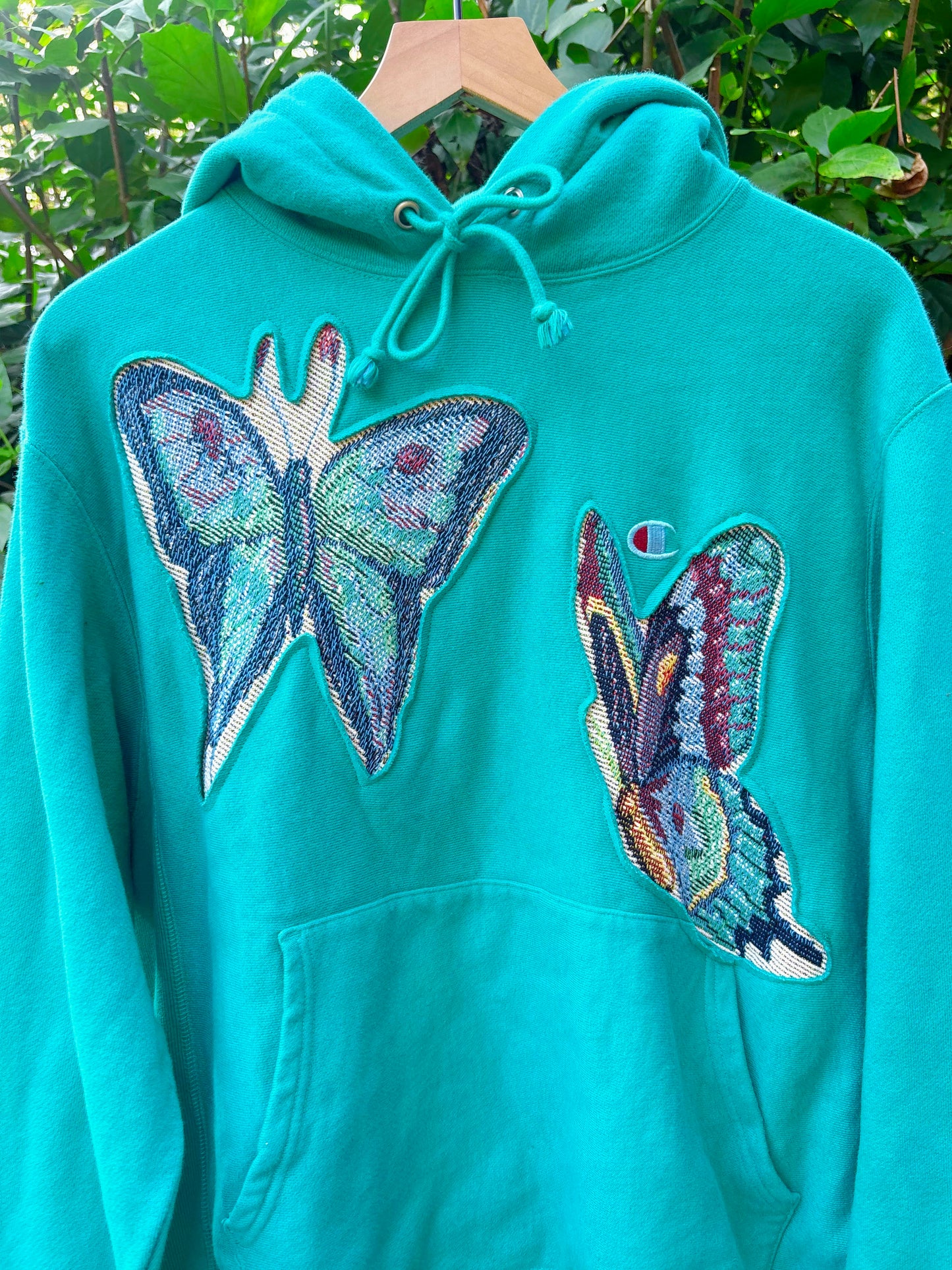 Upcycled Butterfly Sweatshirt 🦋
