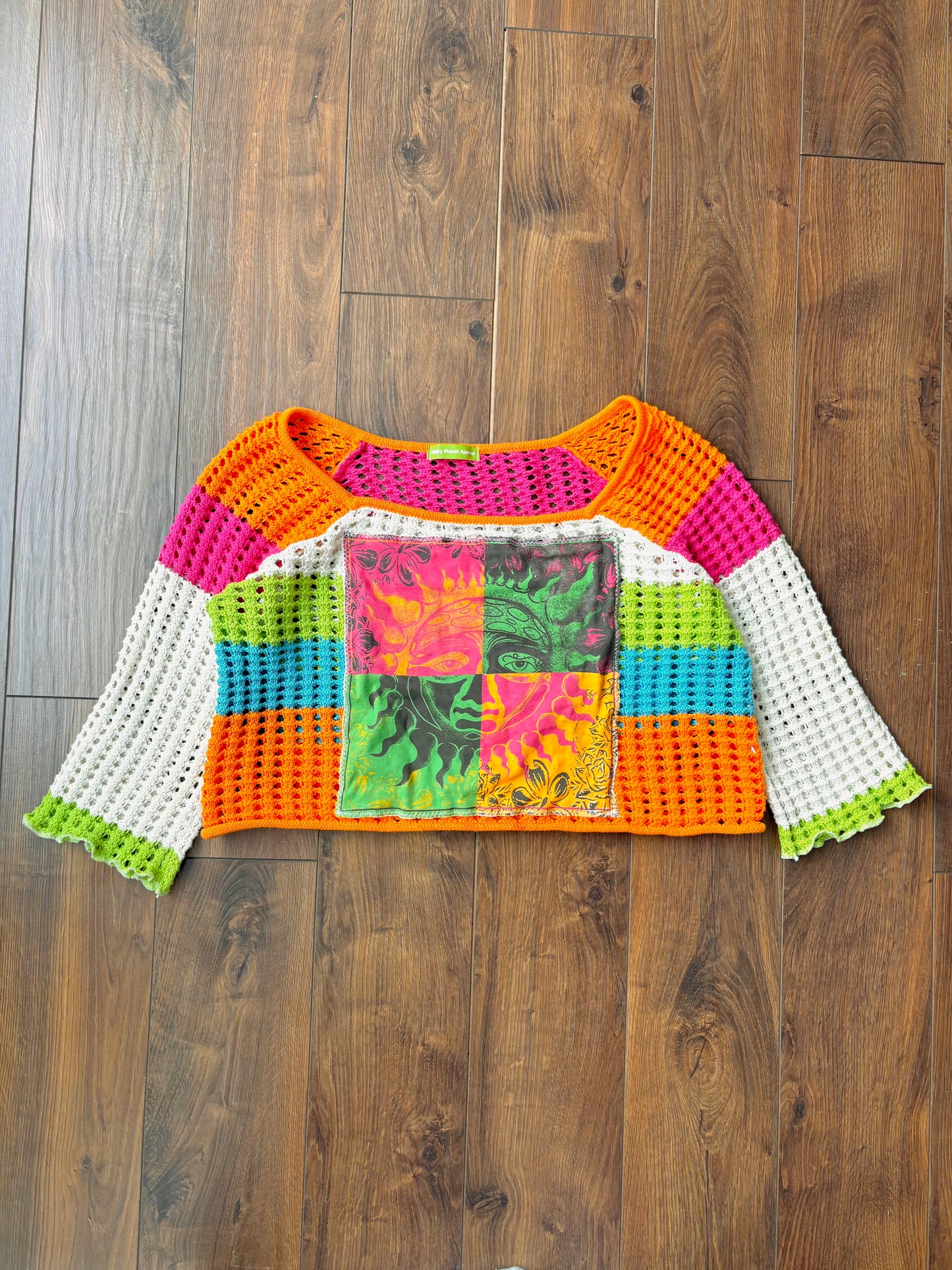 One-of-a-Kind Upcycled Sublime Crochet Top