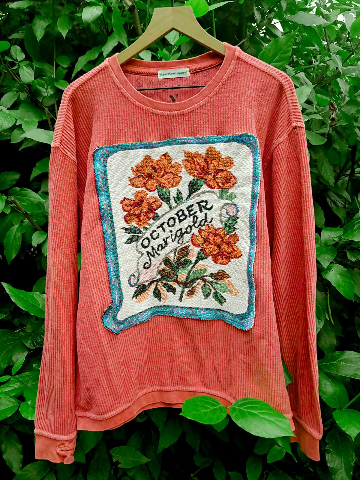 Upcycled Marigold Crewneck🌼