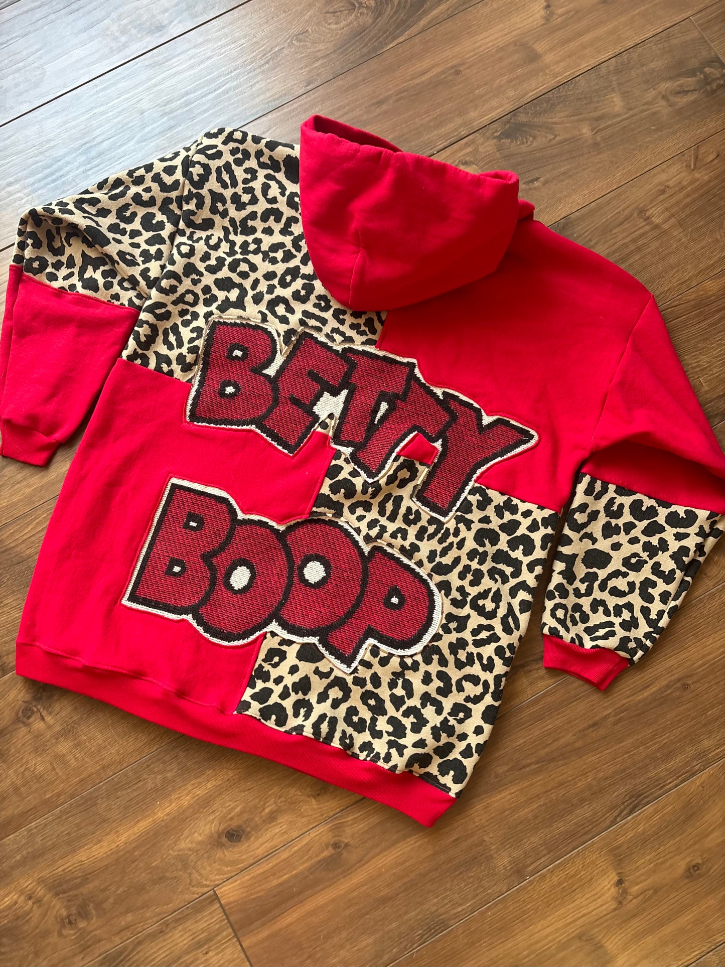 Upcycled Showgirl Betty Hoodie