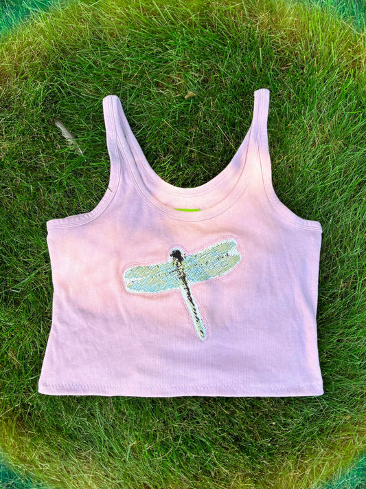 Upcycled Dragonfly Tank