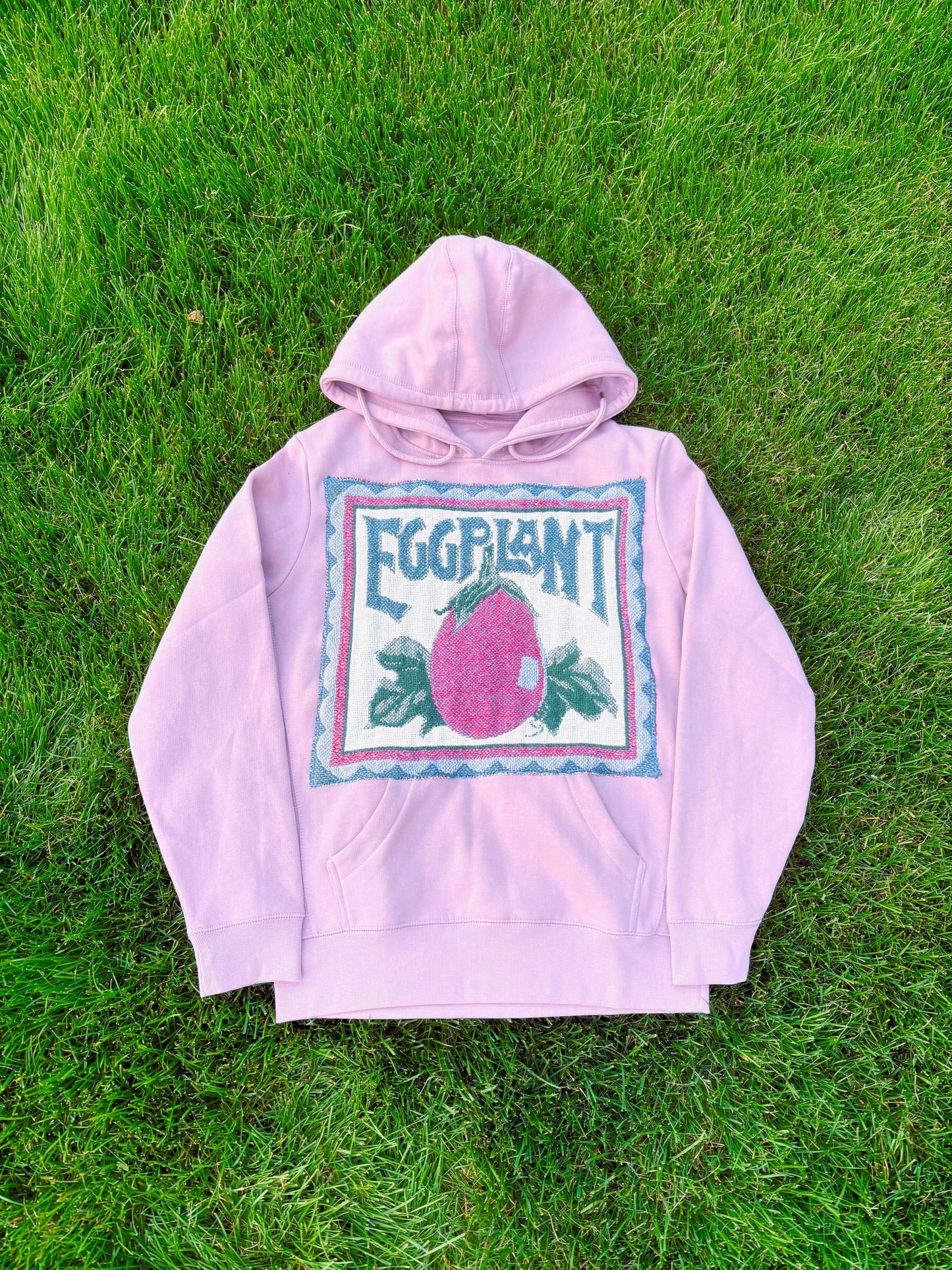 Upcycled Eggplant Hoodie🍆