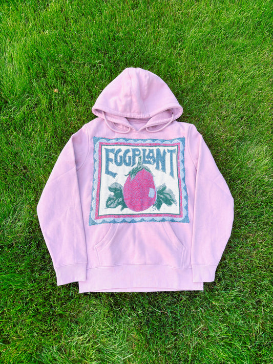 Upcycled Eggplant Hoodie🍆