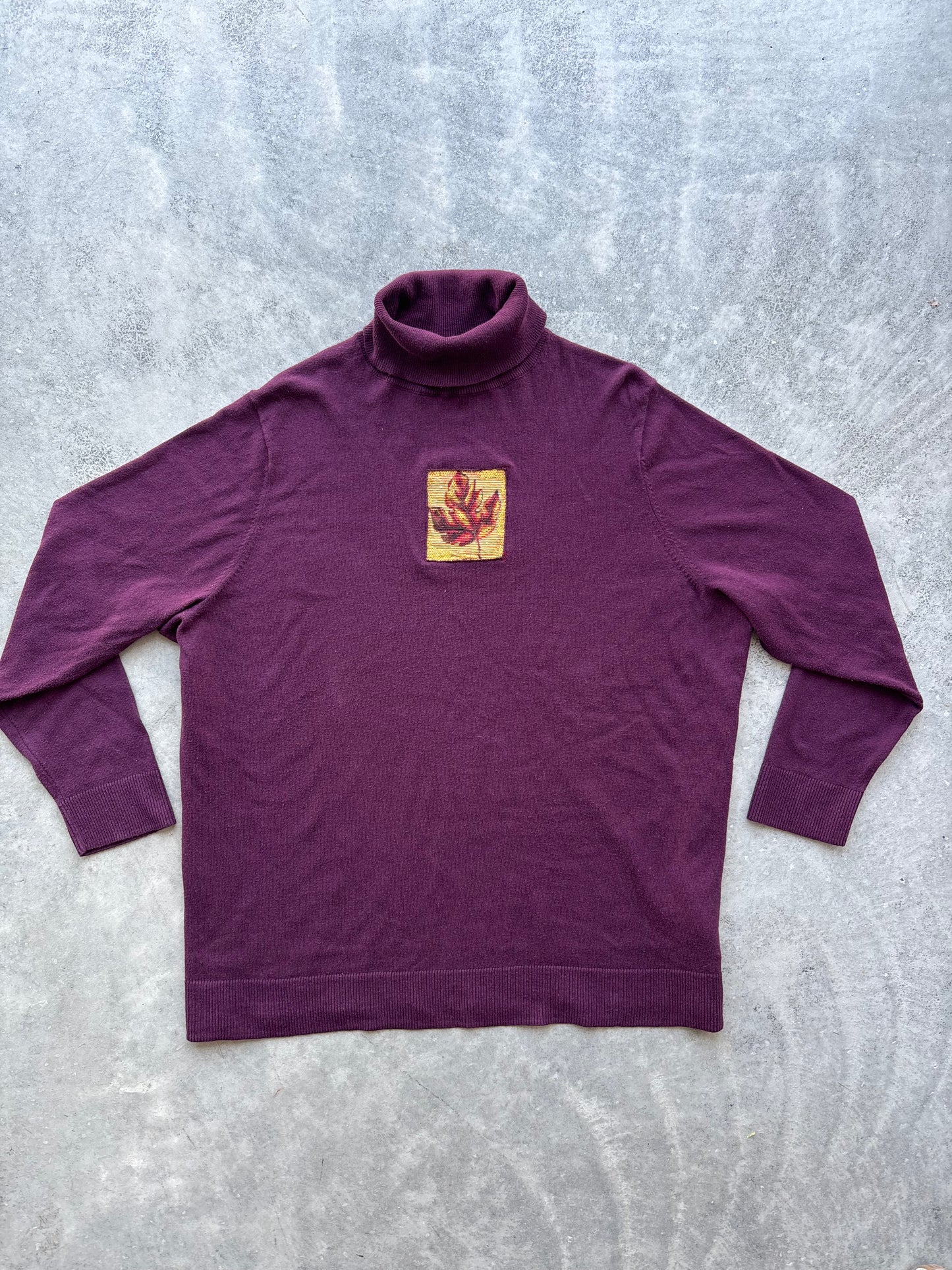 Upcycled Leaf Sweater