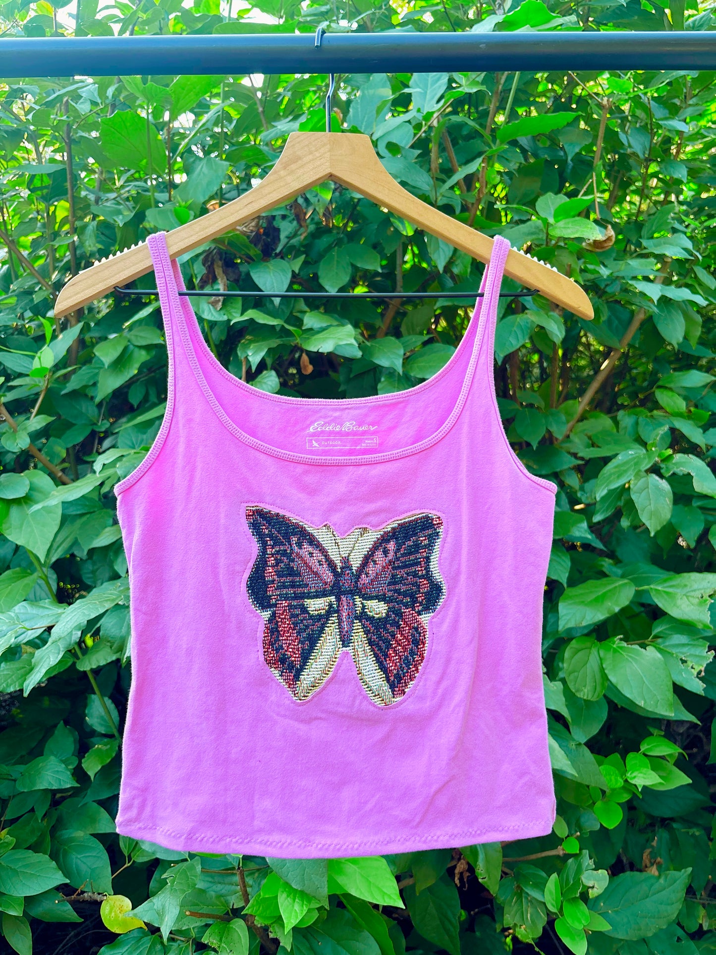 Upcycled Butterfly Tank 🧚🏼‍♀️