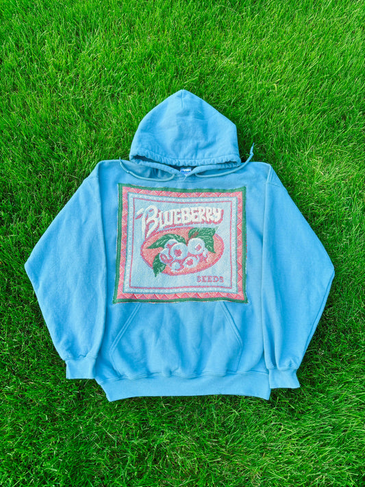 Upcycled Blueberry Hoodie🫐