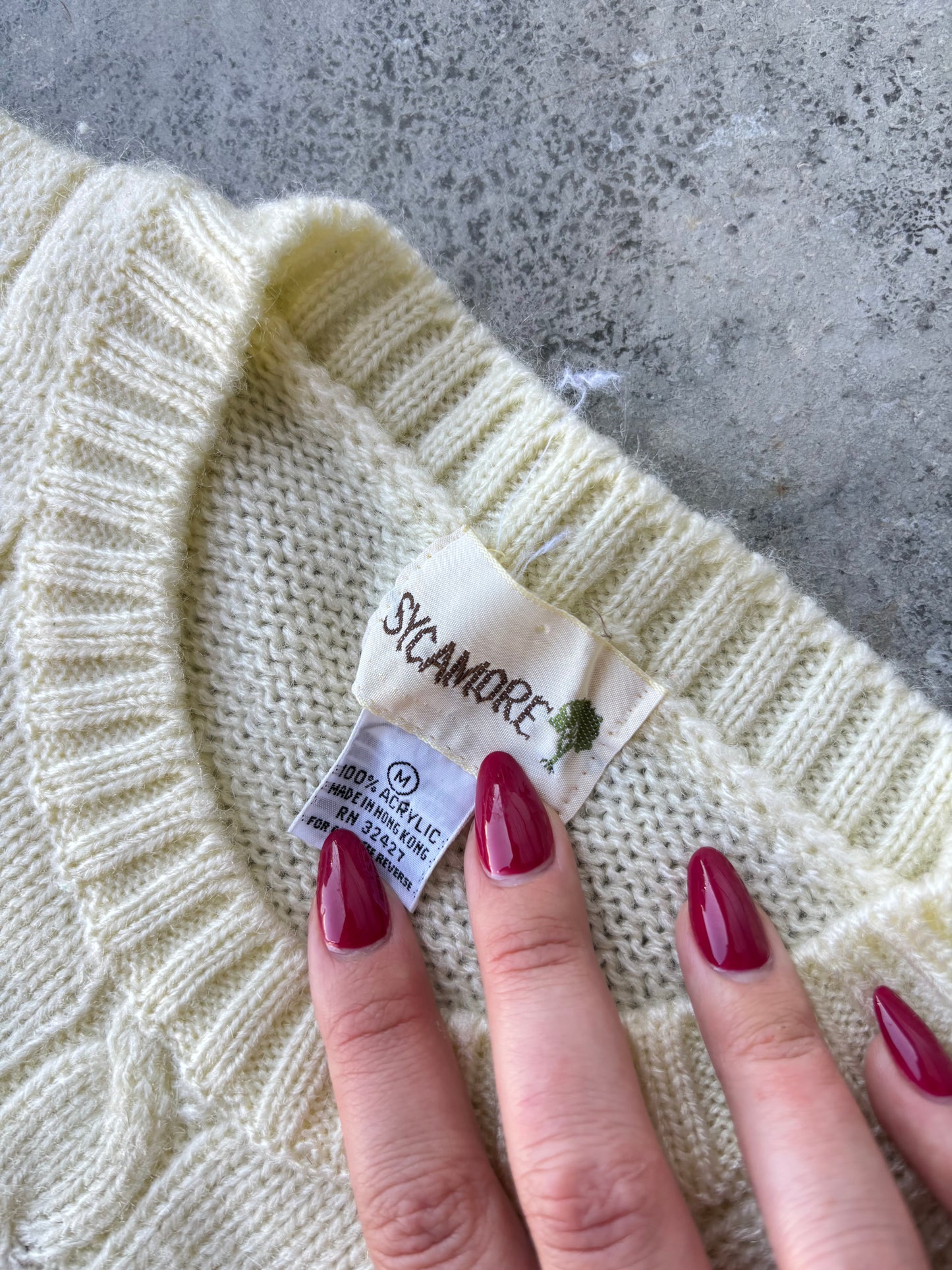 Upcycled Leaf Sweater