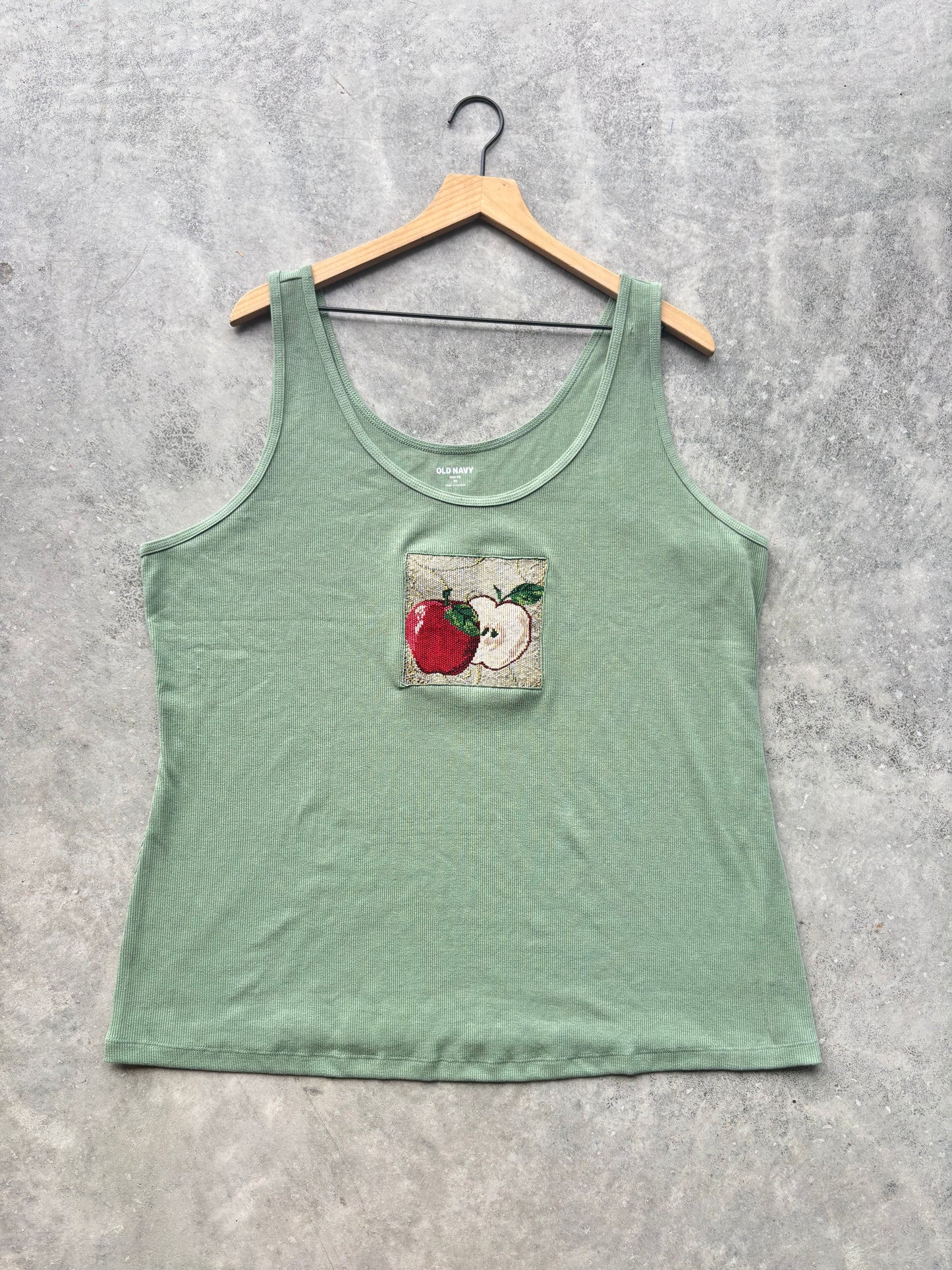 Upcycled Apple Tank