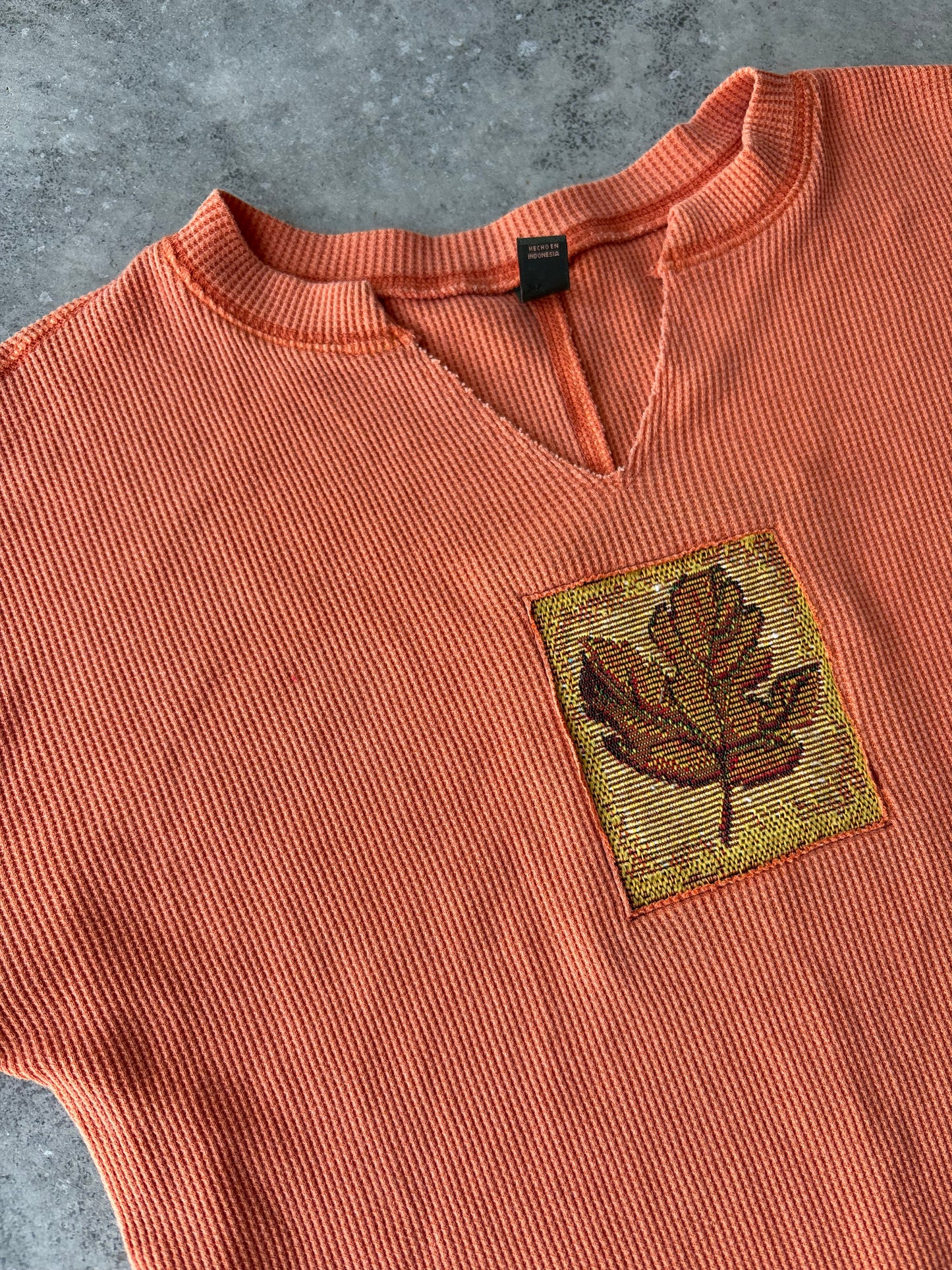 Upcycled Leaf Top