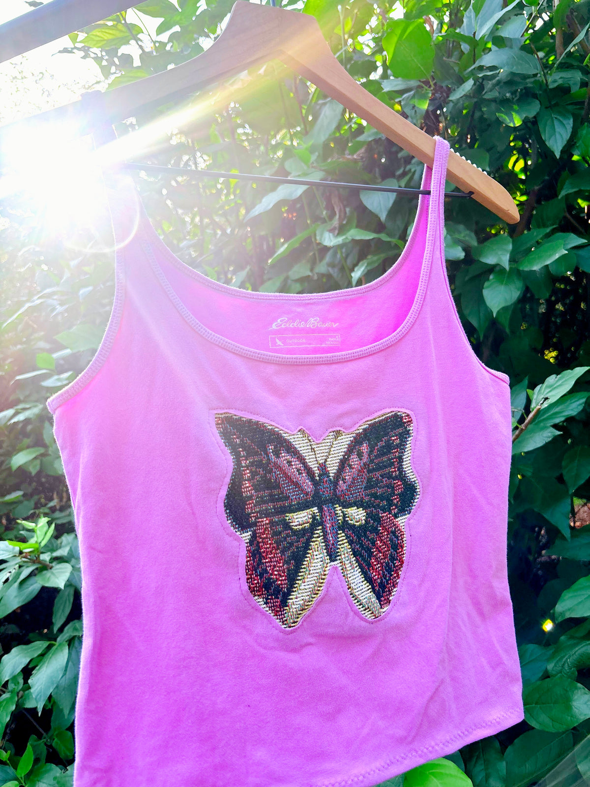 Upcycled Butterfly Tank 🧚🏼‍♀️